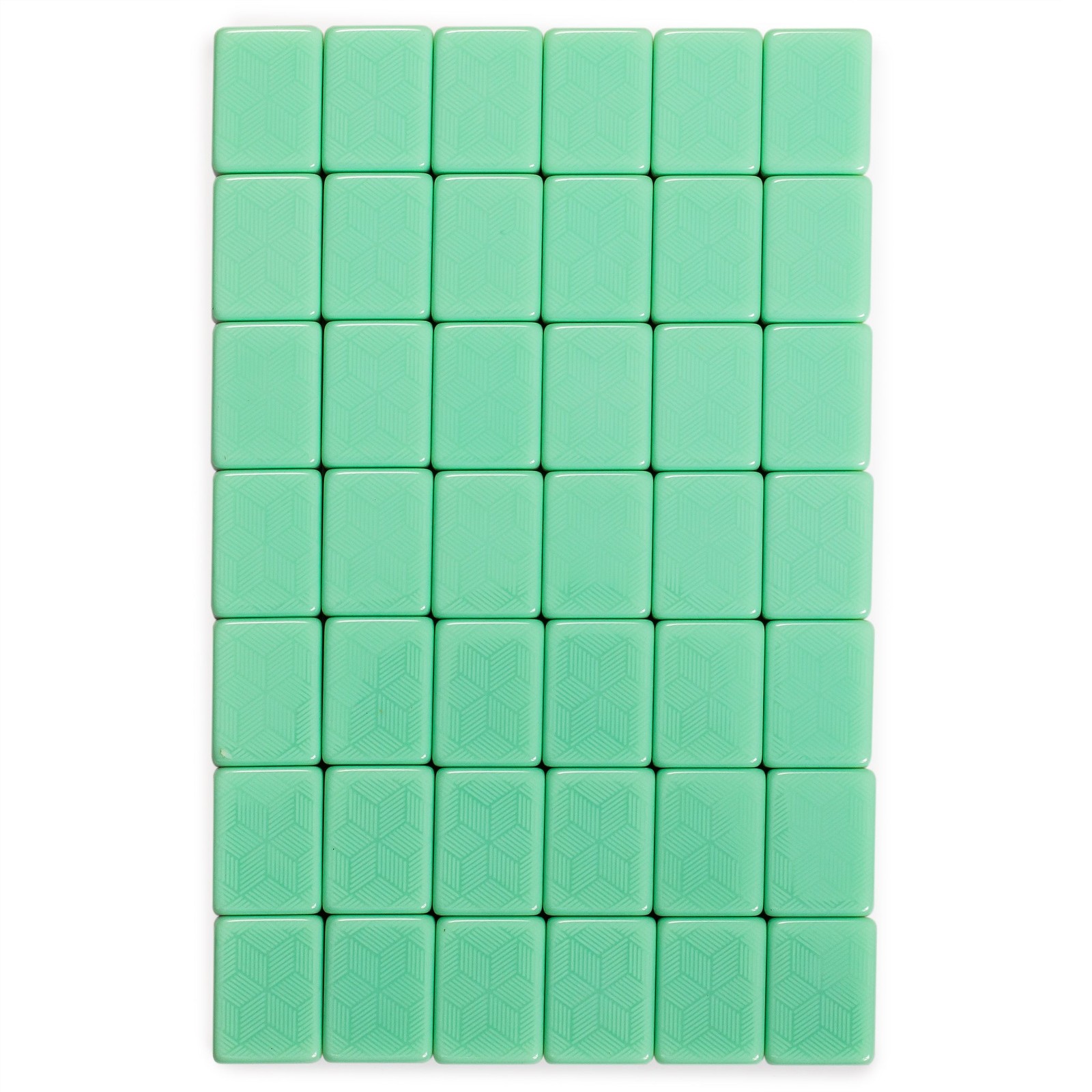 Chinese Mahjong Set, “Emerald Weave” with 146 Large Tiles