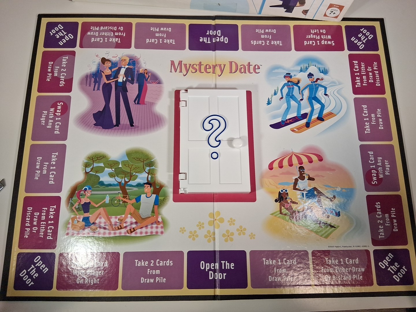 2005 Classic Mystery Date Board Game – 100% Complete – Milton Bradley #42882