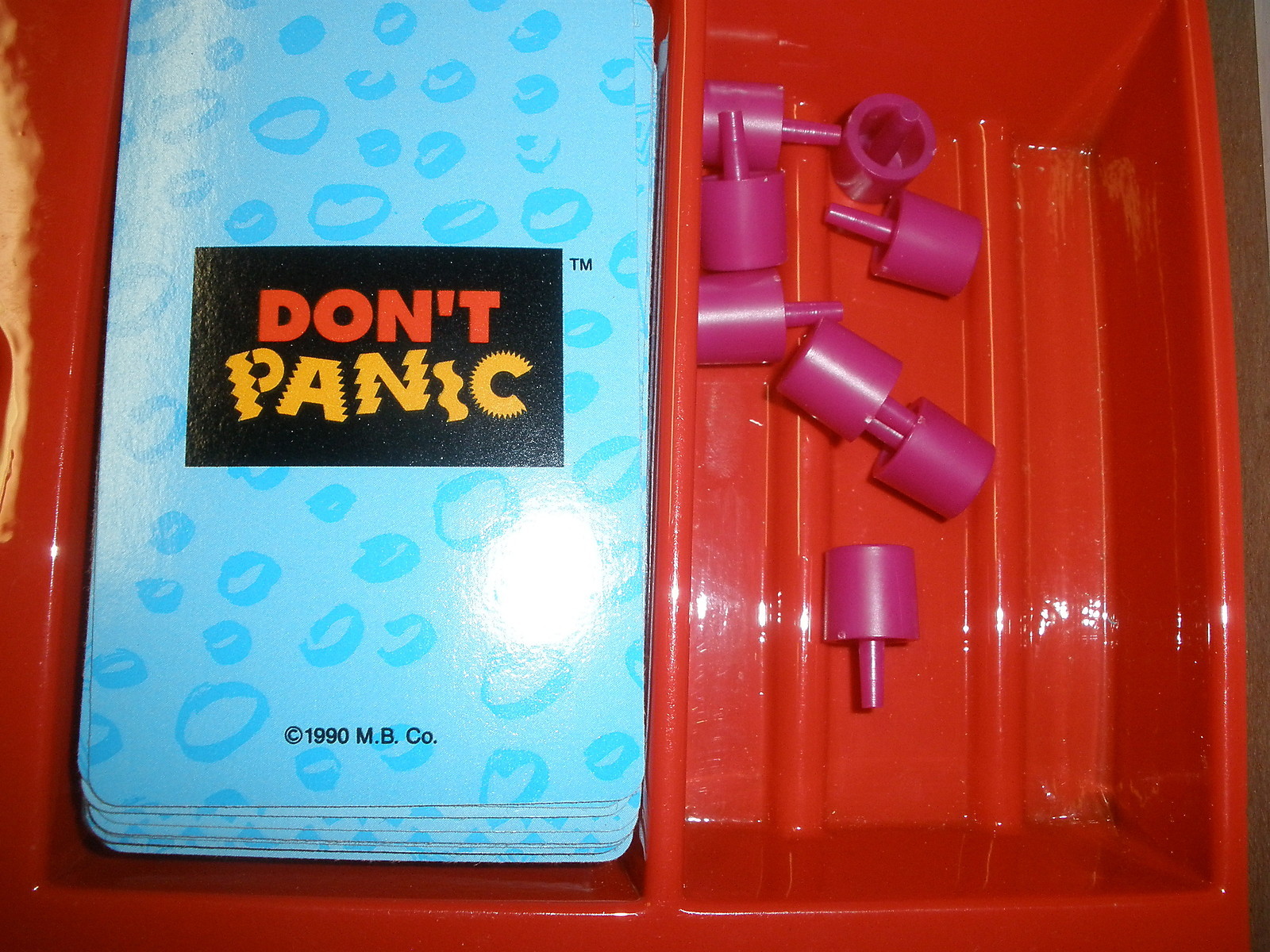 Charming Don’t Panic! Old School Milton Bradley Complete