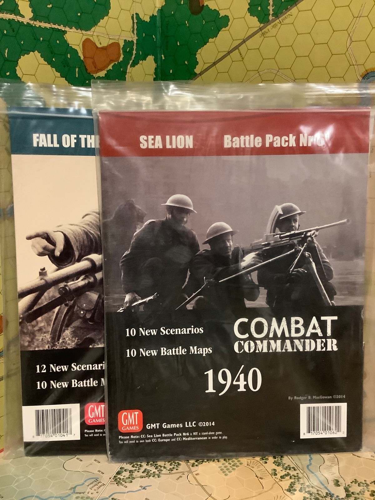 NEW Fall of the West/SEA Lion Combat Commander Battle Packs 5 & 6 GMT WWII