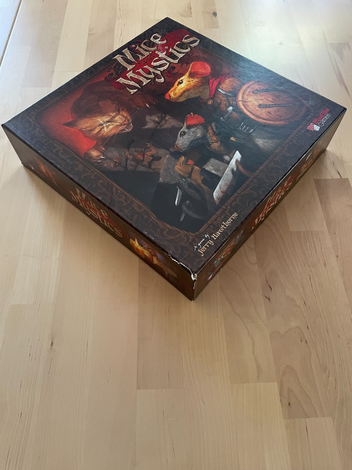 Mice and Mystics Board Game by Jerry Hawthorne Plaid Hat Games 1-4 Players NEW