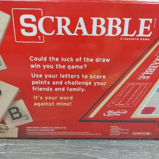 Scrabble Board Game Brand New “Factory Sealed” Hasbro 2013