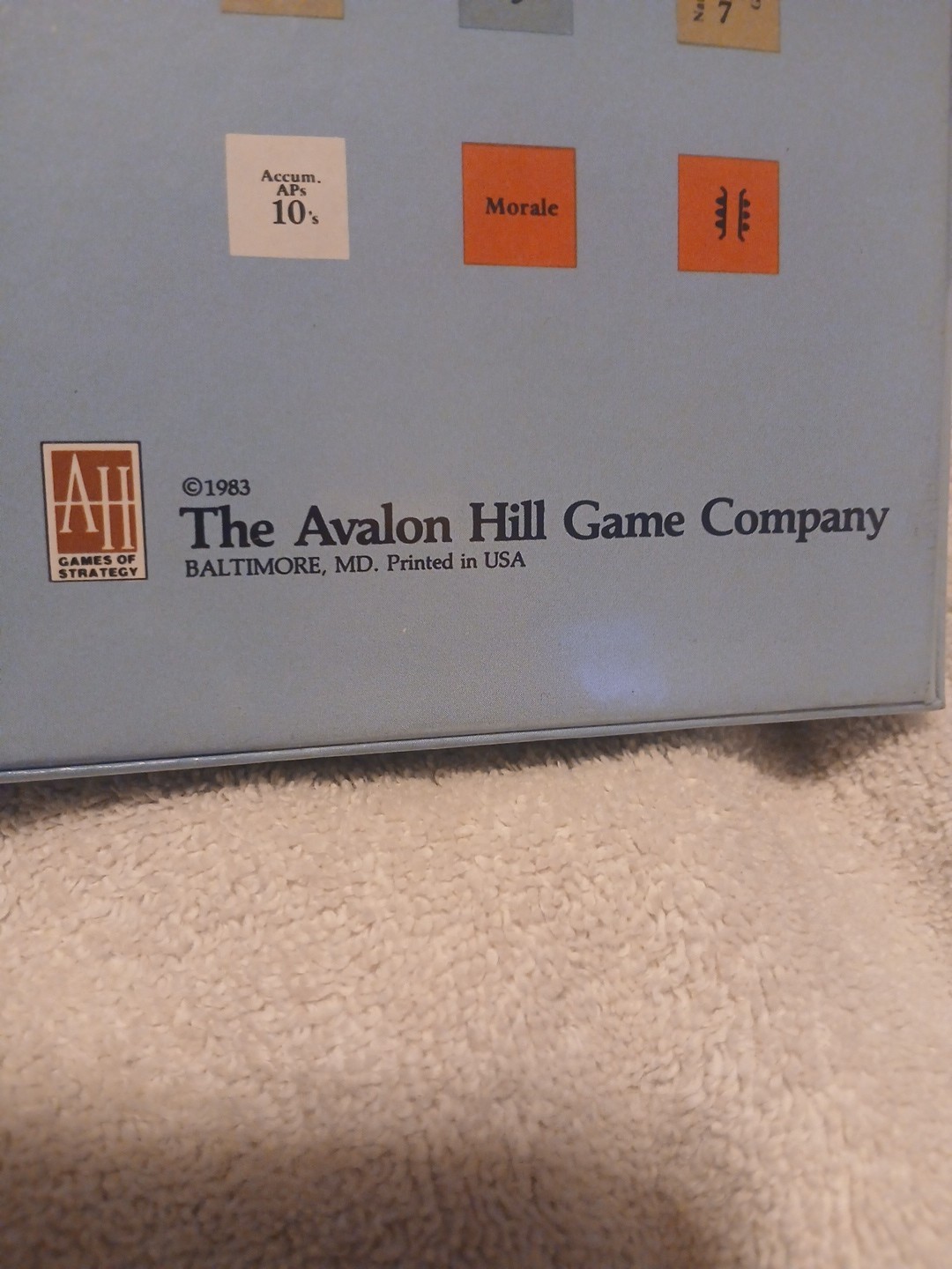 New Sealed Napoleon AT BAY Wargame 1983 Avalon Hill the Campaign in France 1814