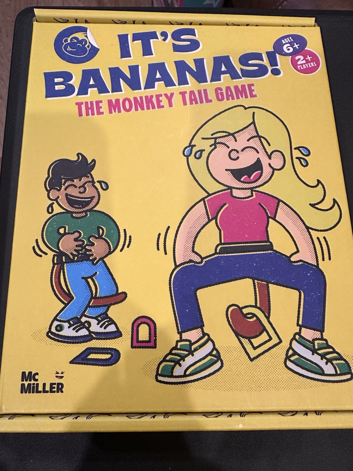 It’s Bananas! the Monkey Tail Game for Kids, Teens and Tipsy Adults, Family fun