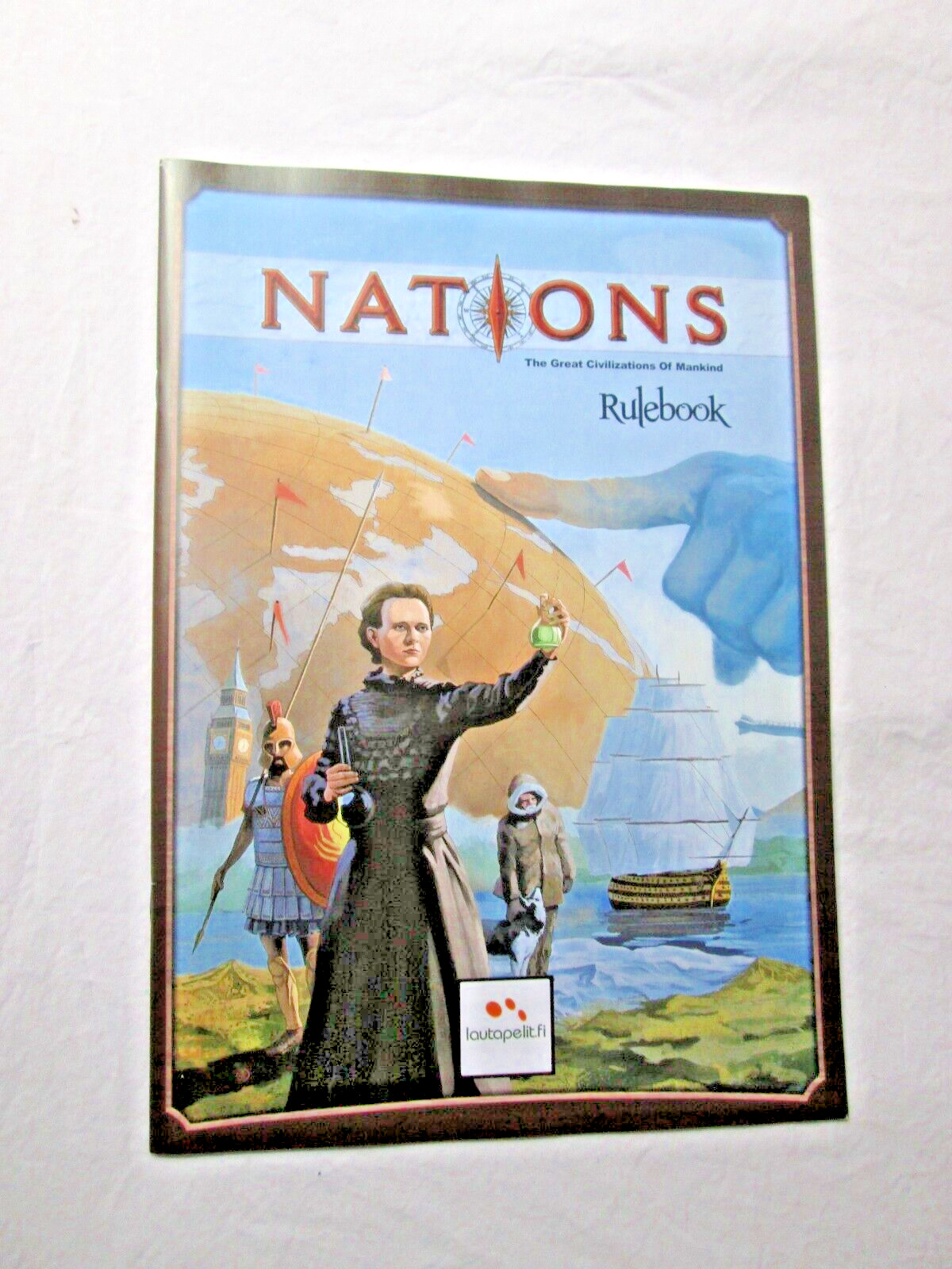 Nations (Board Game, 2013) strategy civilization Lautapelit Asmodee COMPLETE