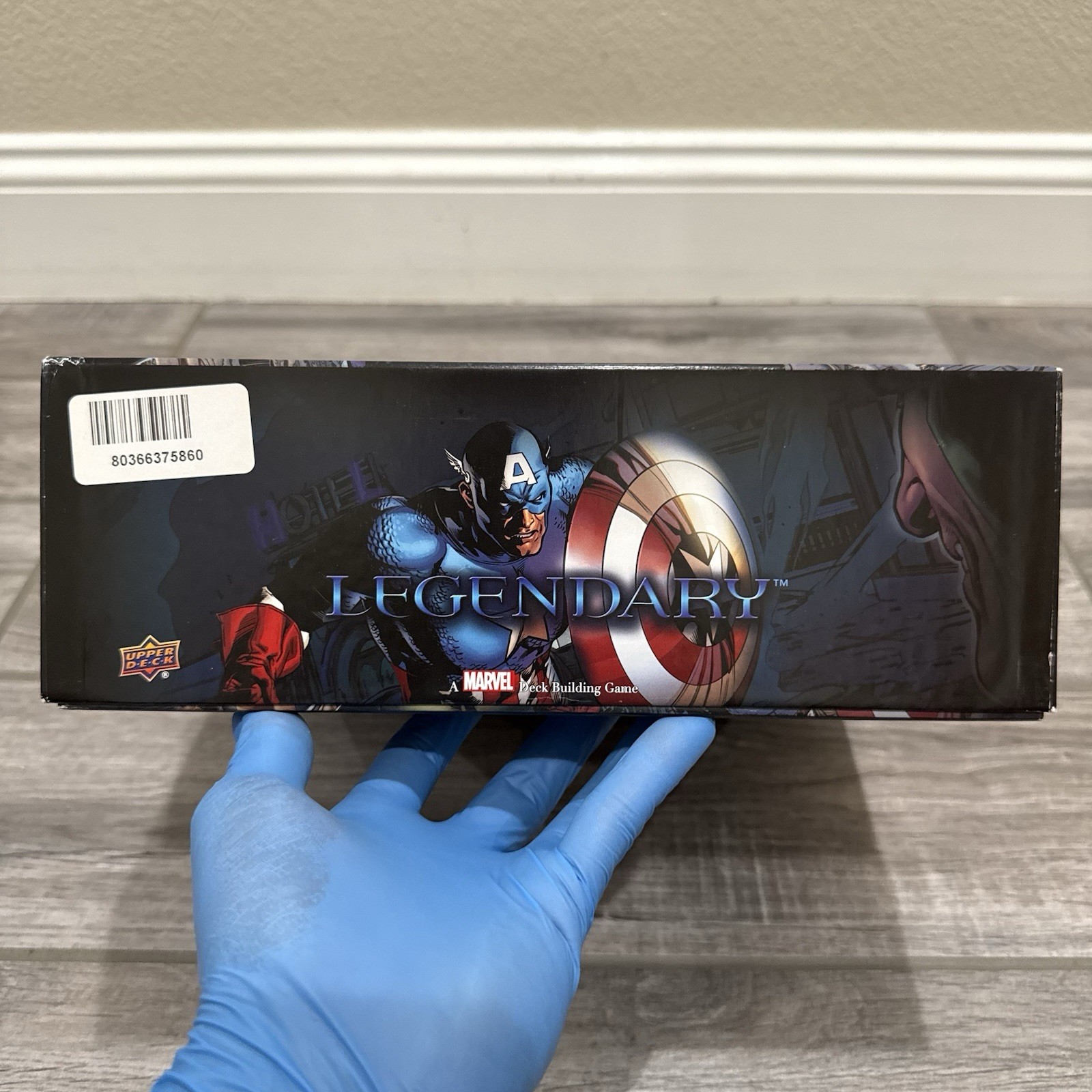 Legendary Marvel Deck Building Board Game – New, Open-box