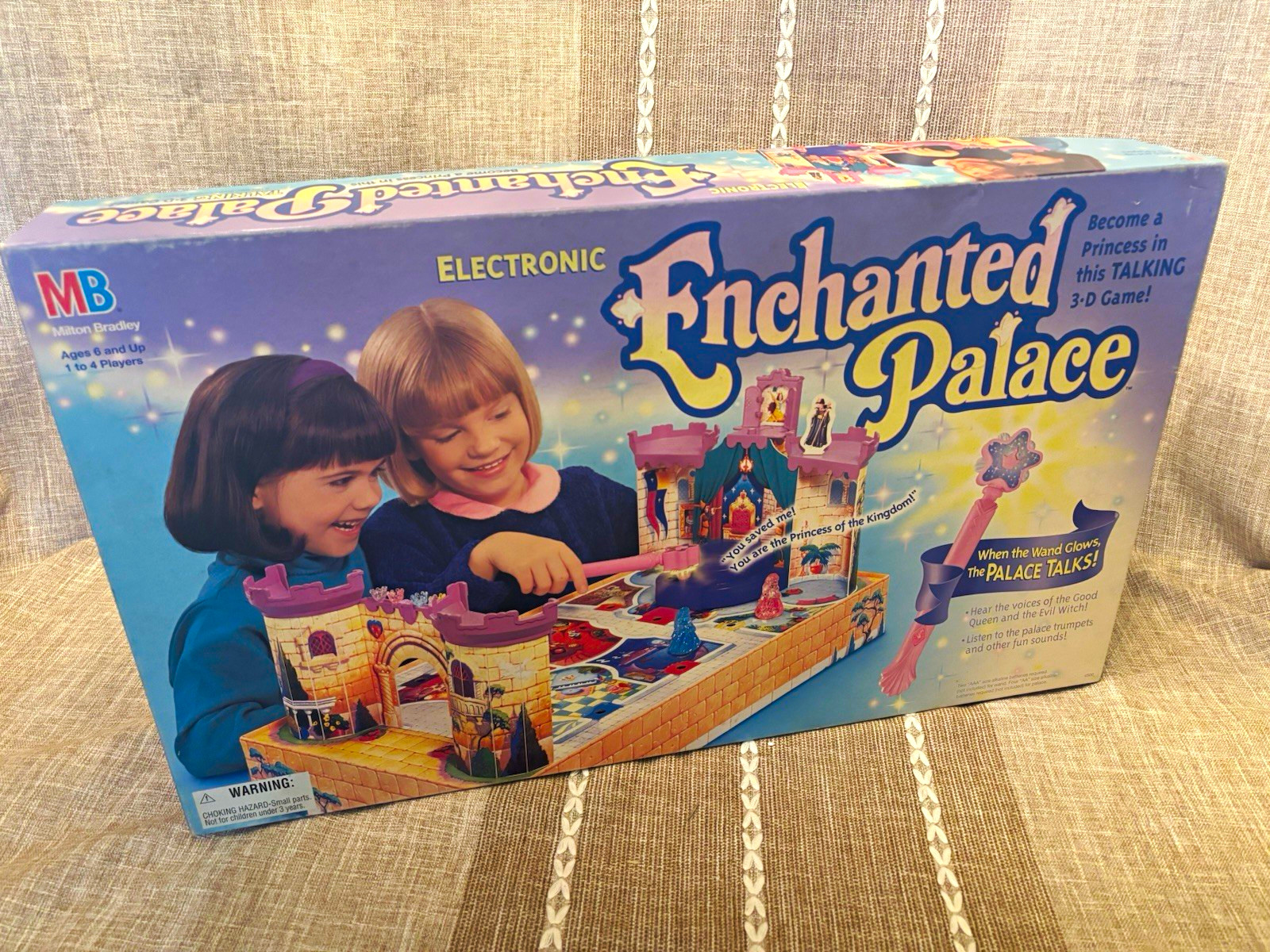Milton Bradley Electronic Enchanted Palace Fantasy Board Game Complete, Ages 6+