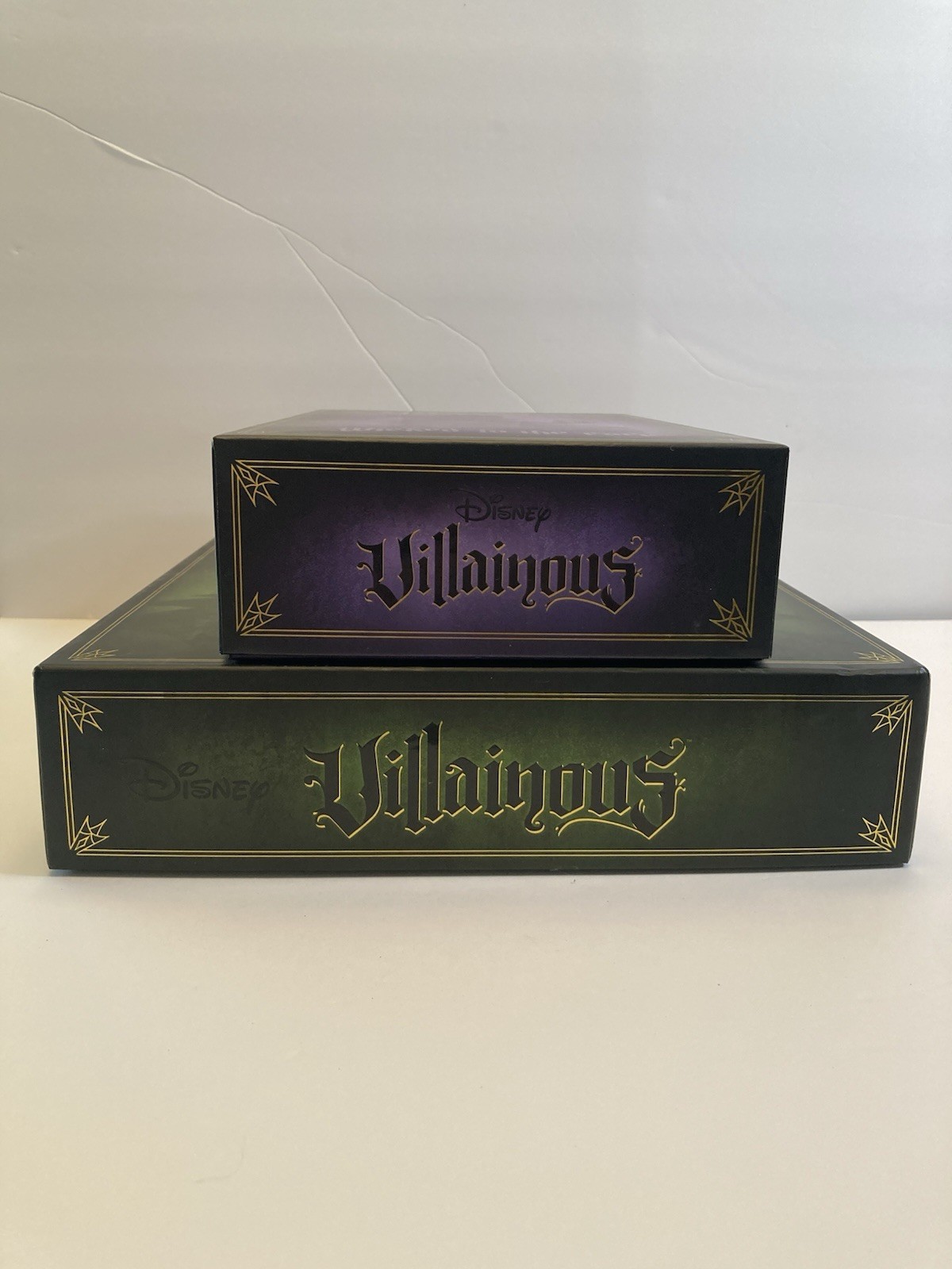 Disney Villainous The Worst Takes it All & Wicked to the Core LOT COMPLETE