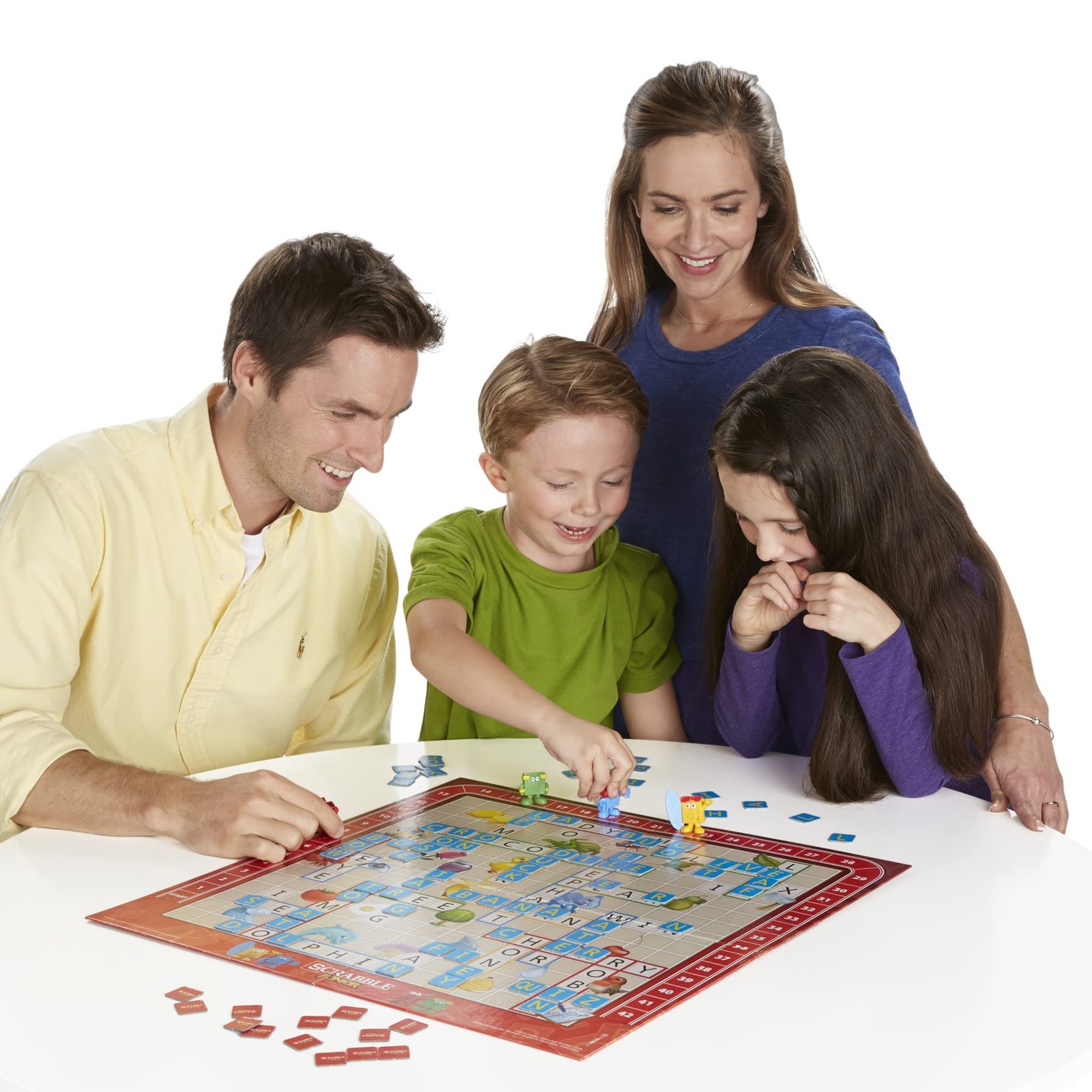 Hasbro Gaming Scrabble Junior Board Game | 2-4 Players | Original version