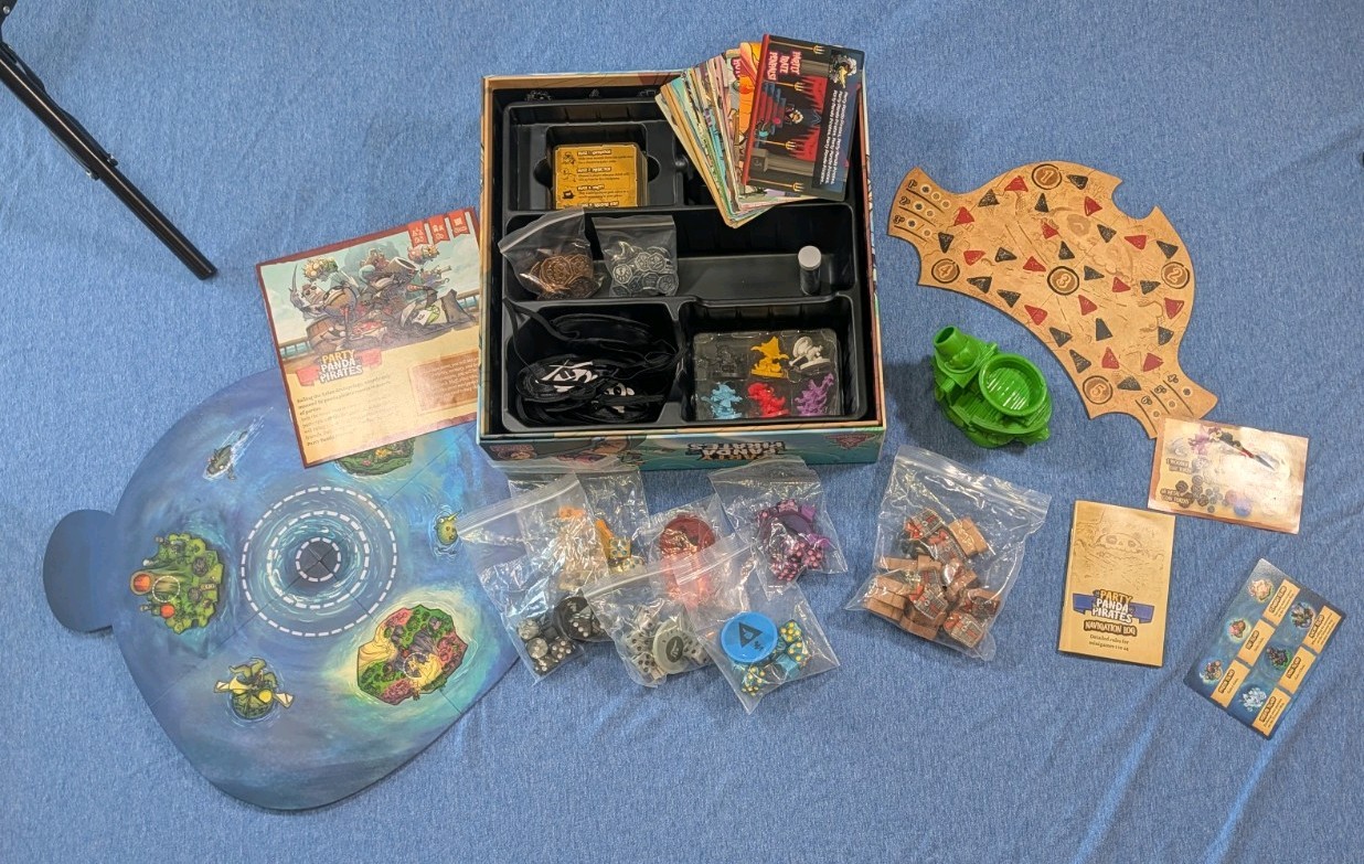 Party Panda Pirates Detestable Games & Draco Studios Used/Complete