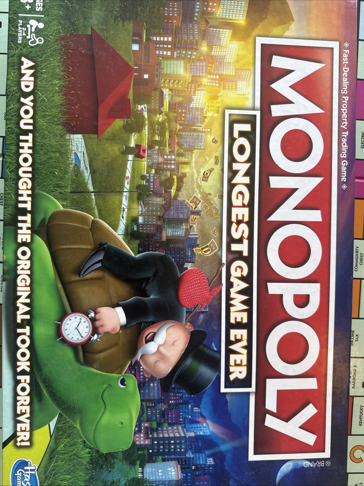 Hasbro Monopoly Longest Game Ever Edition Used Complete