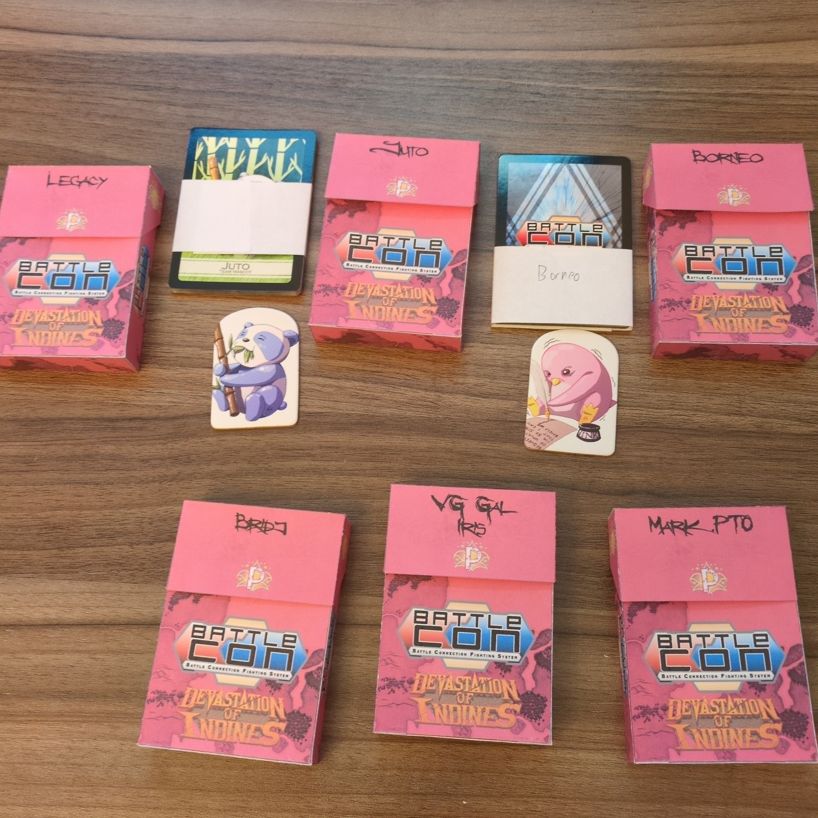 Battlecon Devastation Of Indines Board Game With Extras And Custom Insert/Boxes