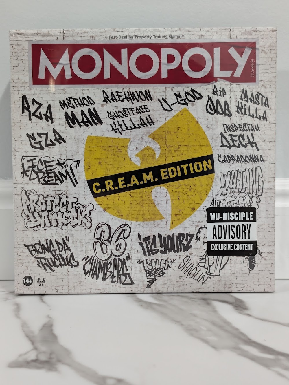 Wu Tang Clan: Official MONOPOLY® Board Game | Limited Edition – Immediate SHIP