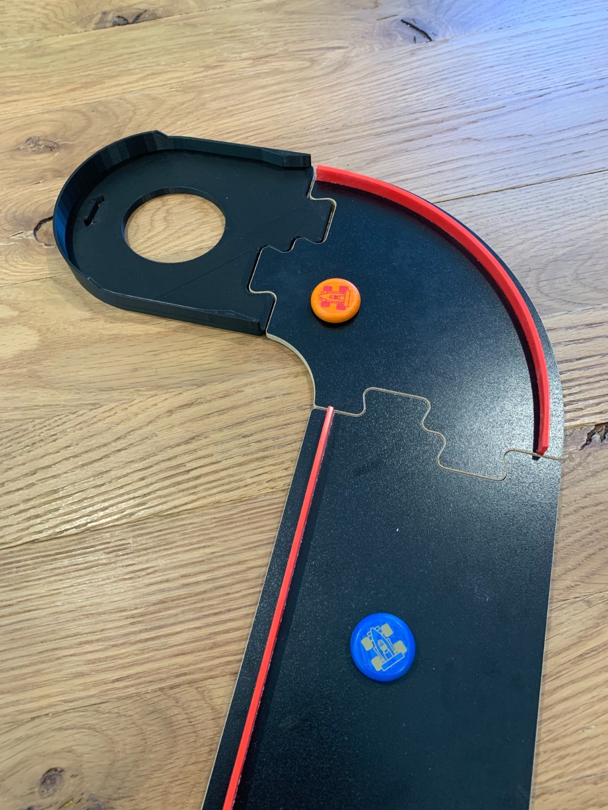 Custom PitchCar Extension Checkpoint Hairpin – Pitch Car Expansion Board Game