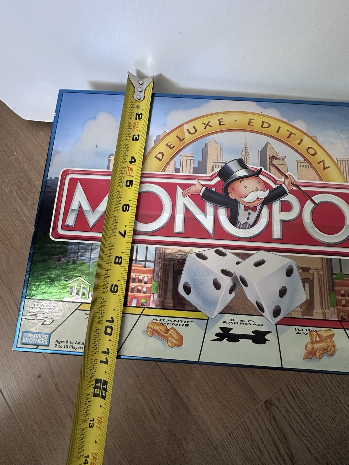 Parker Brothers Monopoly Deluxe Edition Board Game 1998 Complete Finance Family