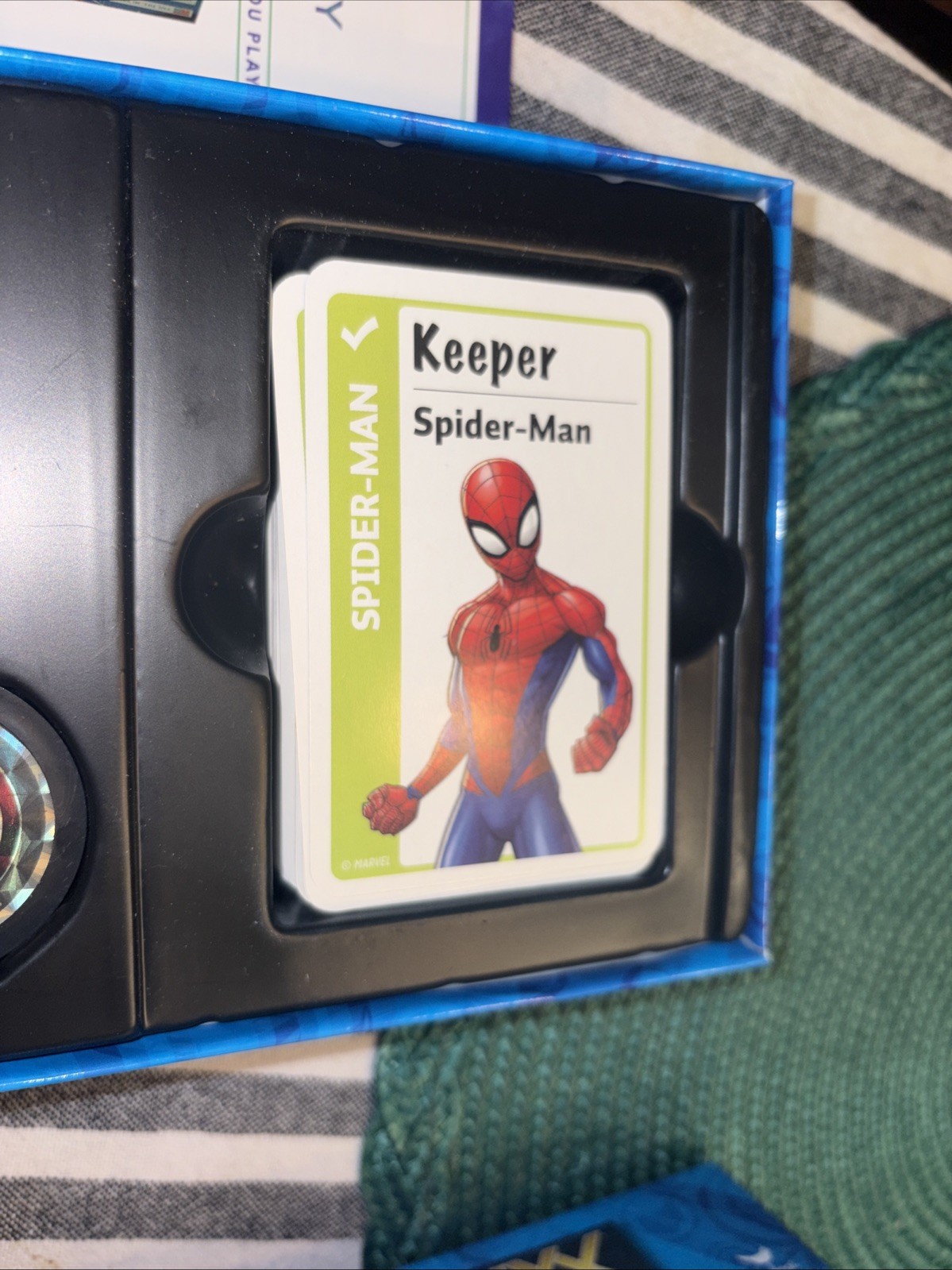 Marvel Fluxx Card Game (Iron Man, Hulk, Spiderman, Thor, etc)  – Opened