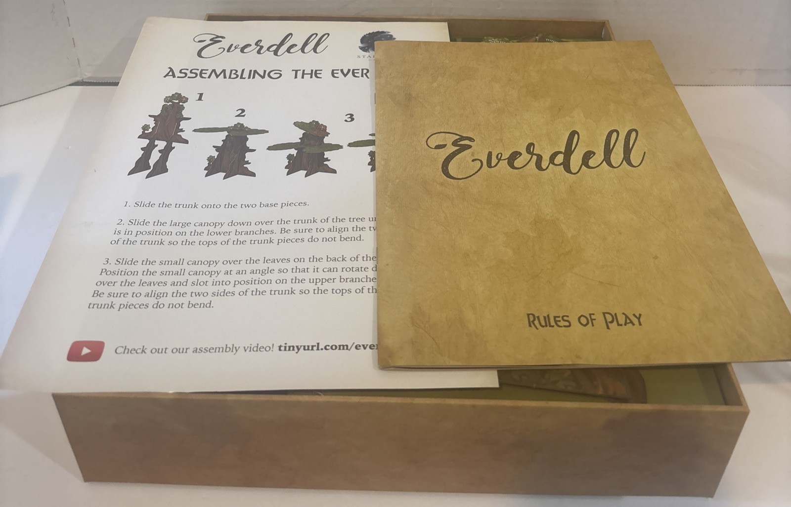 Everdell Board Gameby Starling Games, James A. Wilson, 2nd Ed. – 100% Complete