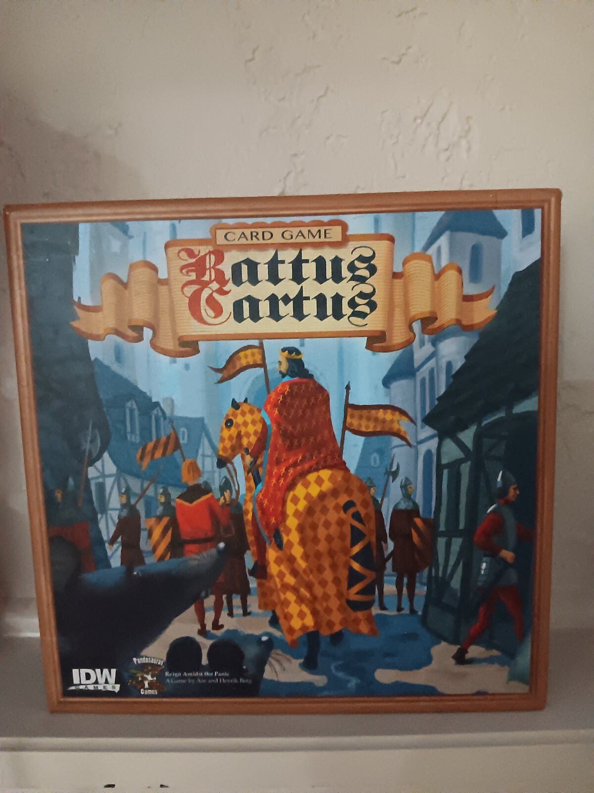Rattus Cartus Deck Building Strategy Card Board Game – IDW Games – New / Sealed