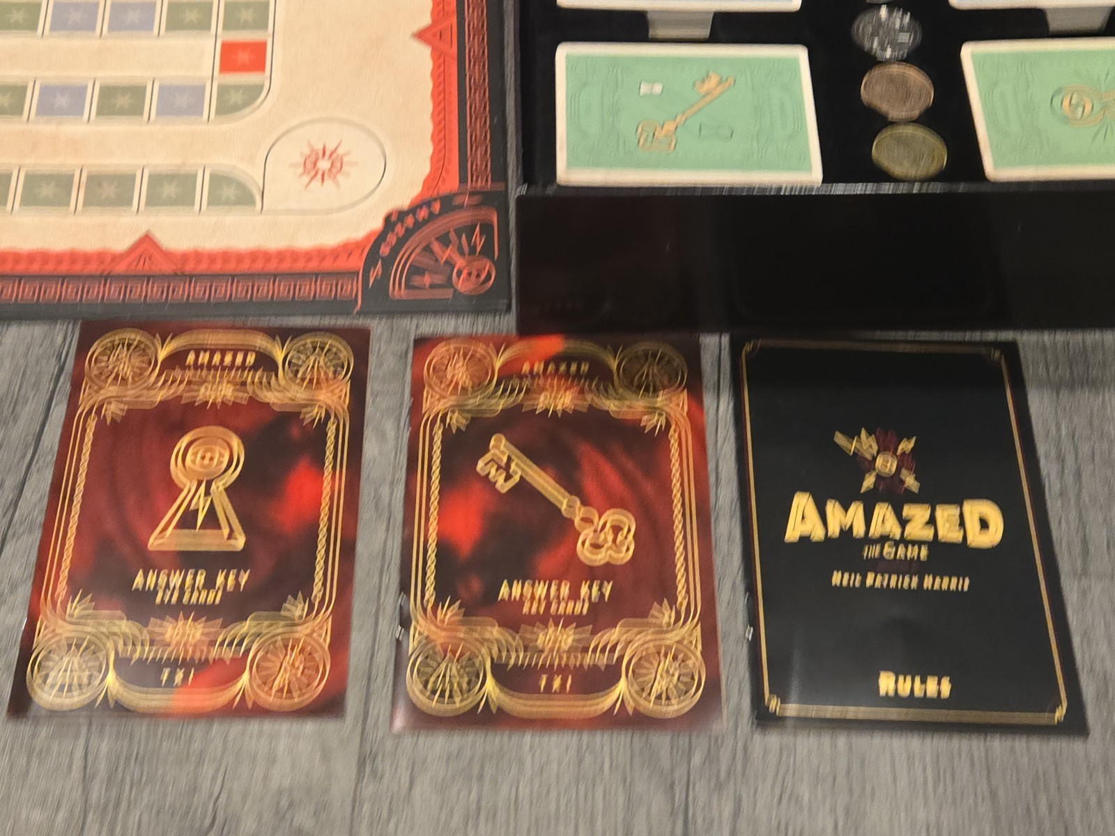 Amazed the Game COMPLETE Theory11 2018 Neil Patrick Harris Puzzles Challenges