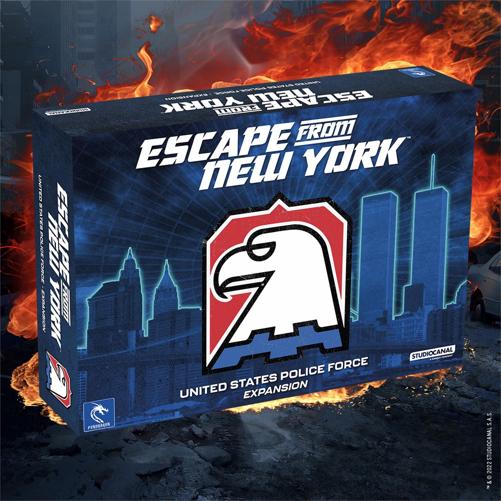 Escape from New York: US Police Forces Expansion – Hero Strategy Board Game
