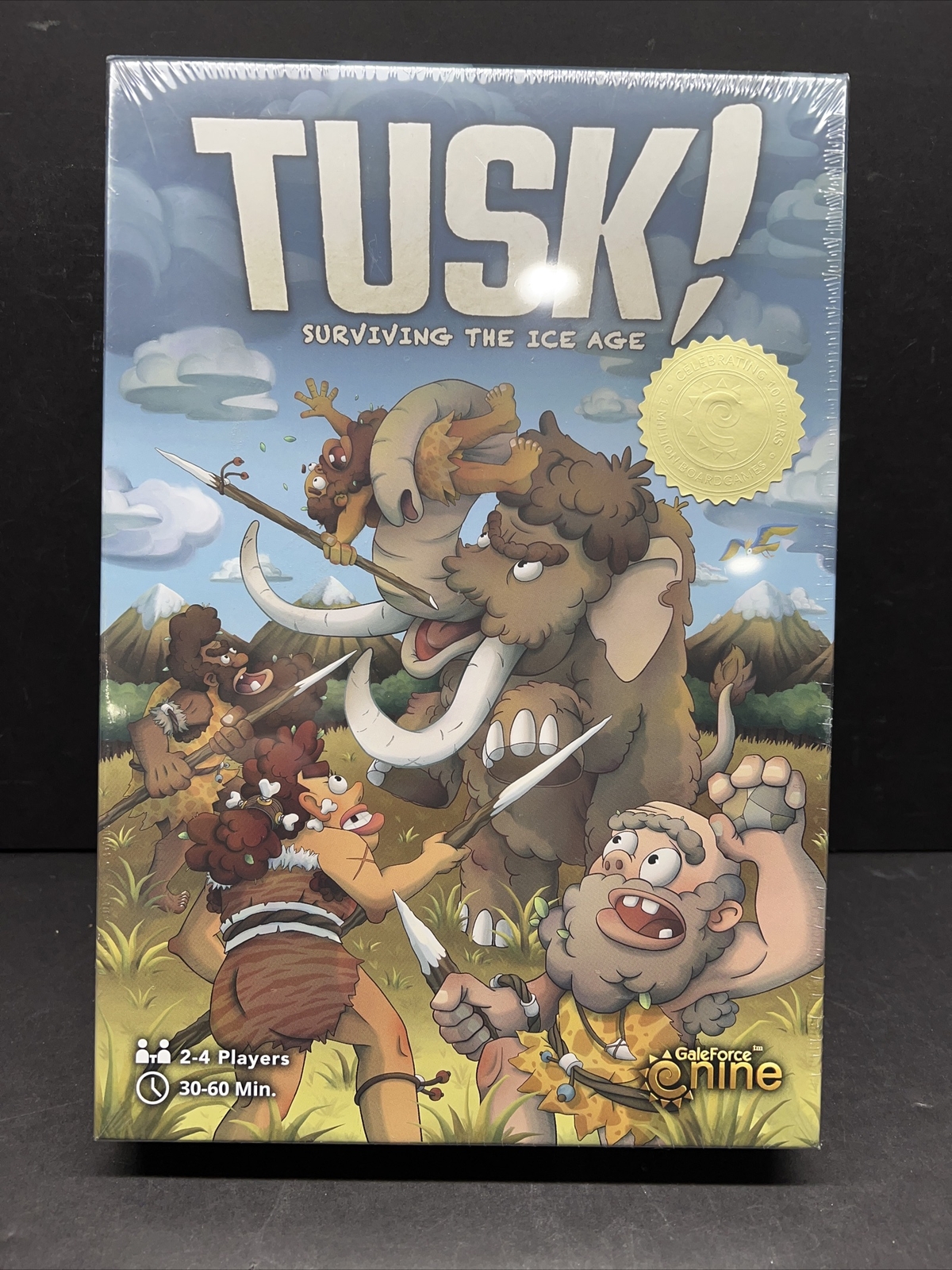 Gale Force 9 Tusk Surviving The Ice Age Boardgame – New, Sealed!