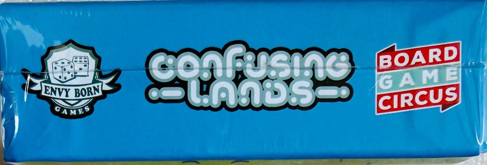 Confusing Lands & 6 Cards Board Game Circus Family Game Tile Game Solo Game