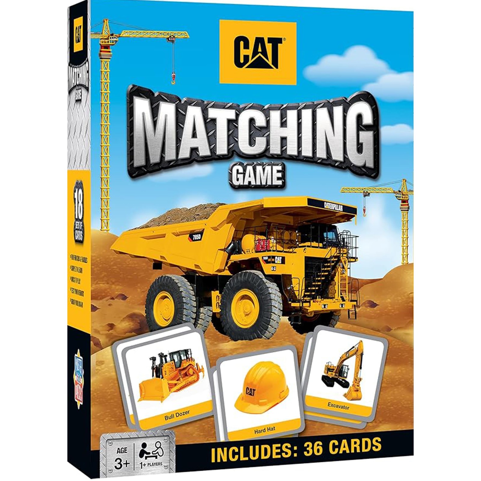 Officially Licensed CAT Picture Matching Card Game for Kids and Families