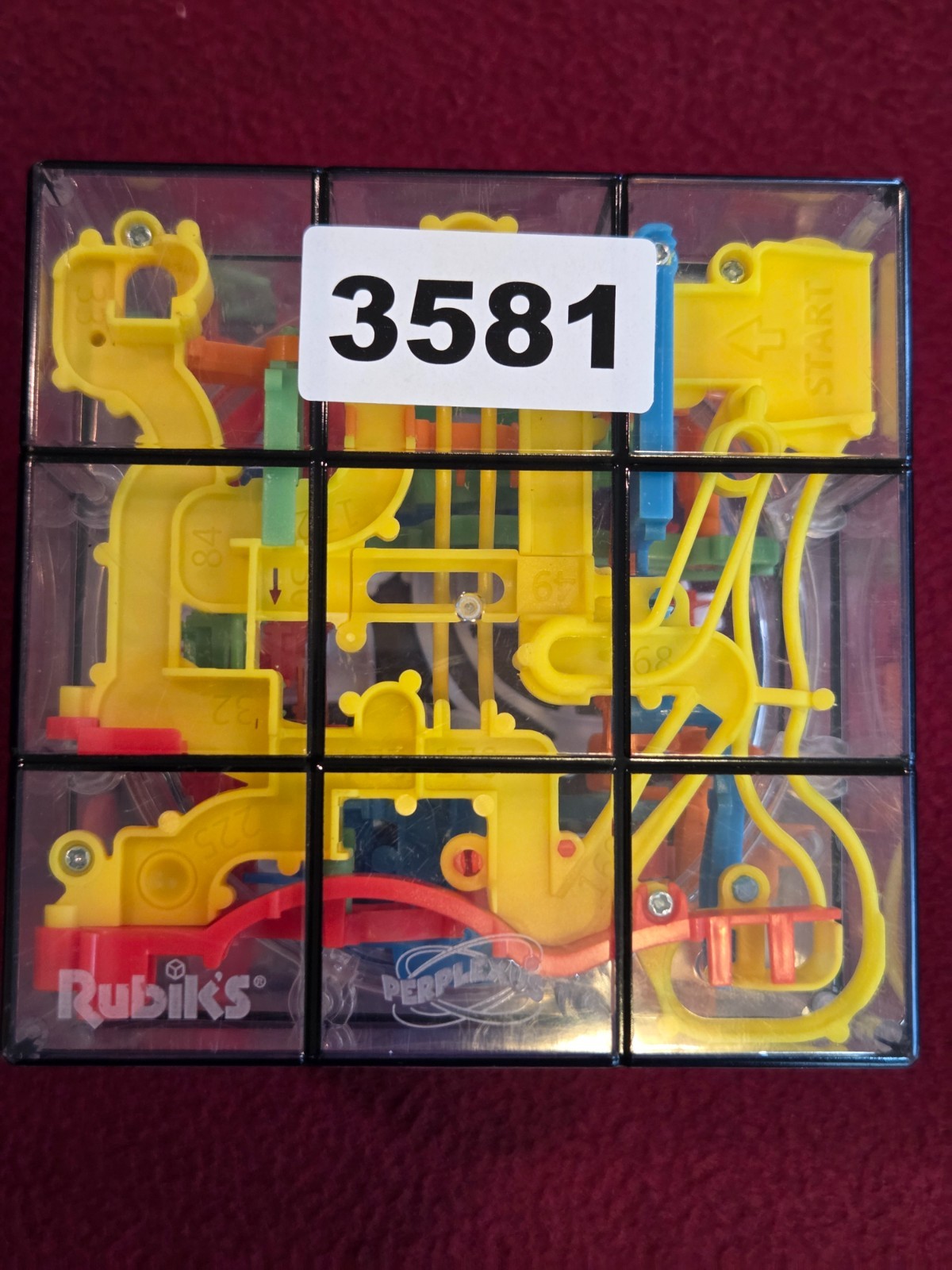 Rubik’s Perplexus Fusion 3×3 Gravity 3D Maze Cube Brain Teaser Game Spin Master
