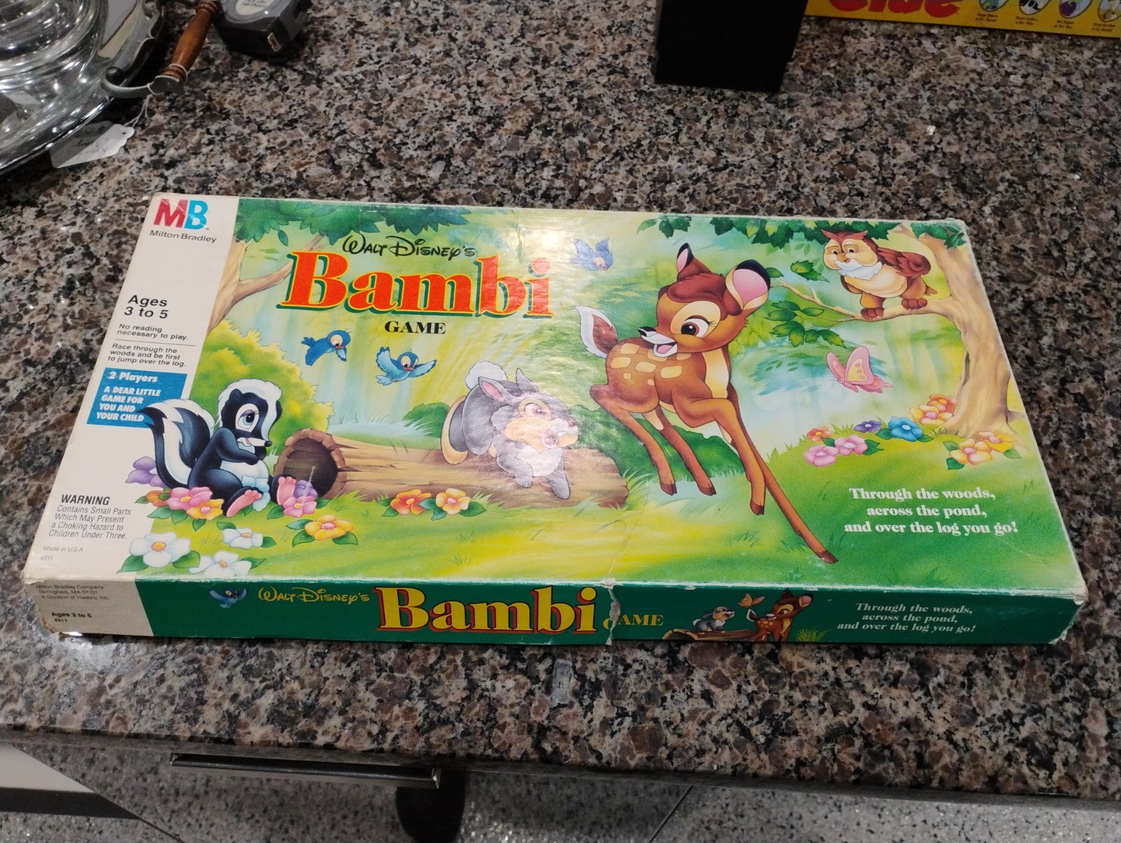 1992 Walt Disney Bambi Board Game