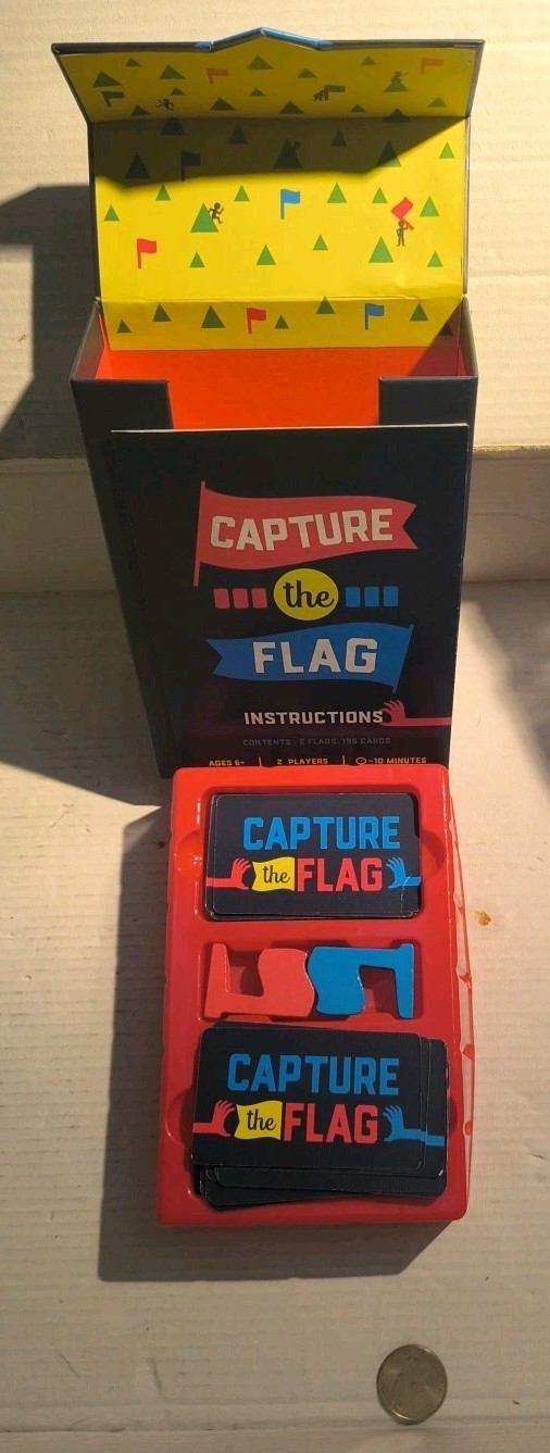 Capture The Flag Card Game A Head To Head Race By Buffalo Dolphin Hat Games