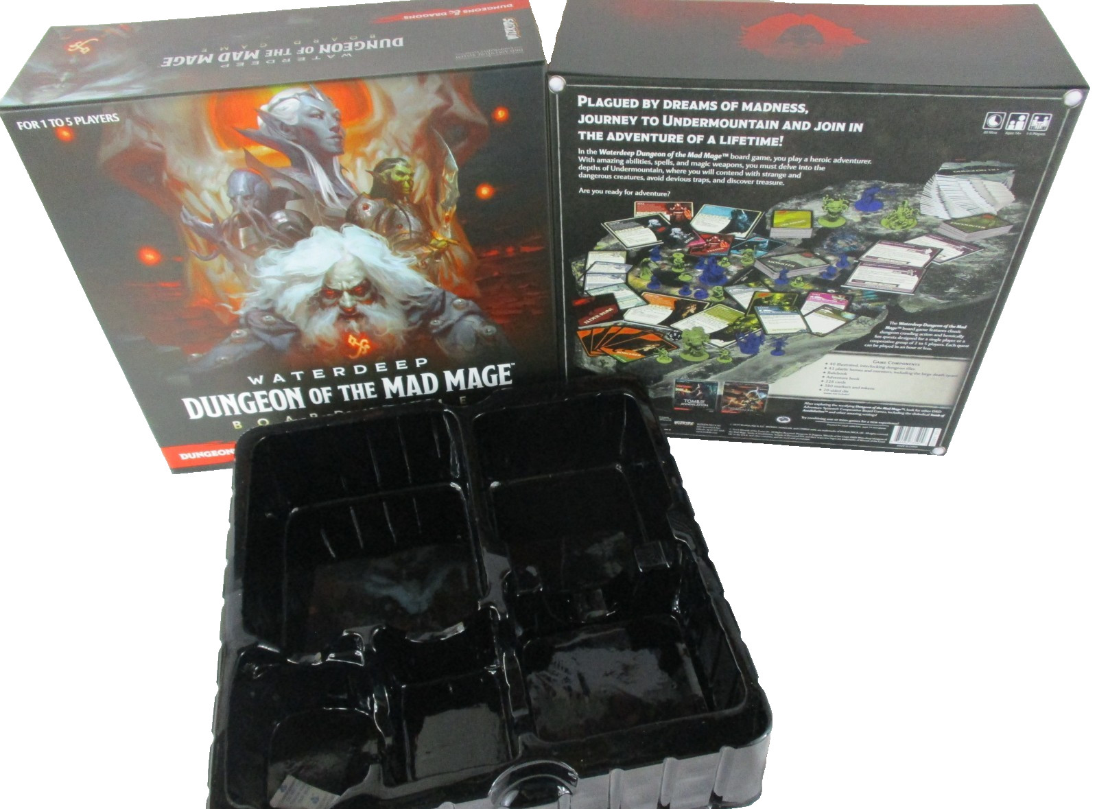 d&d DUNGEON OF THE MAD MAGE Board Game REPLACEMENT GAME BOX New!!