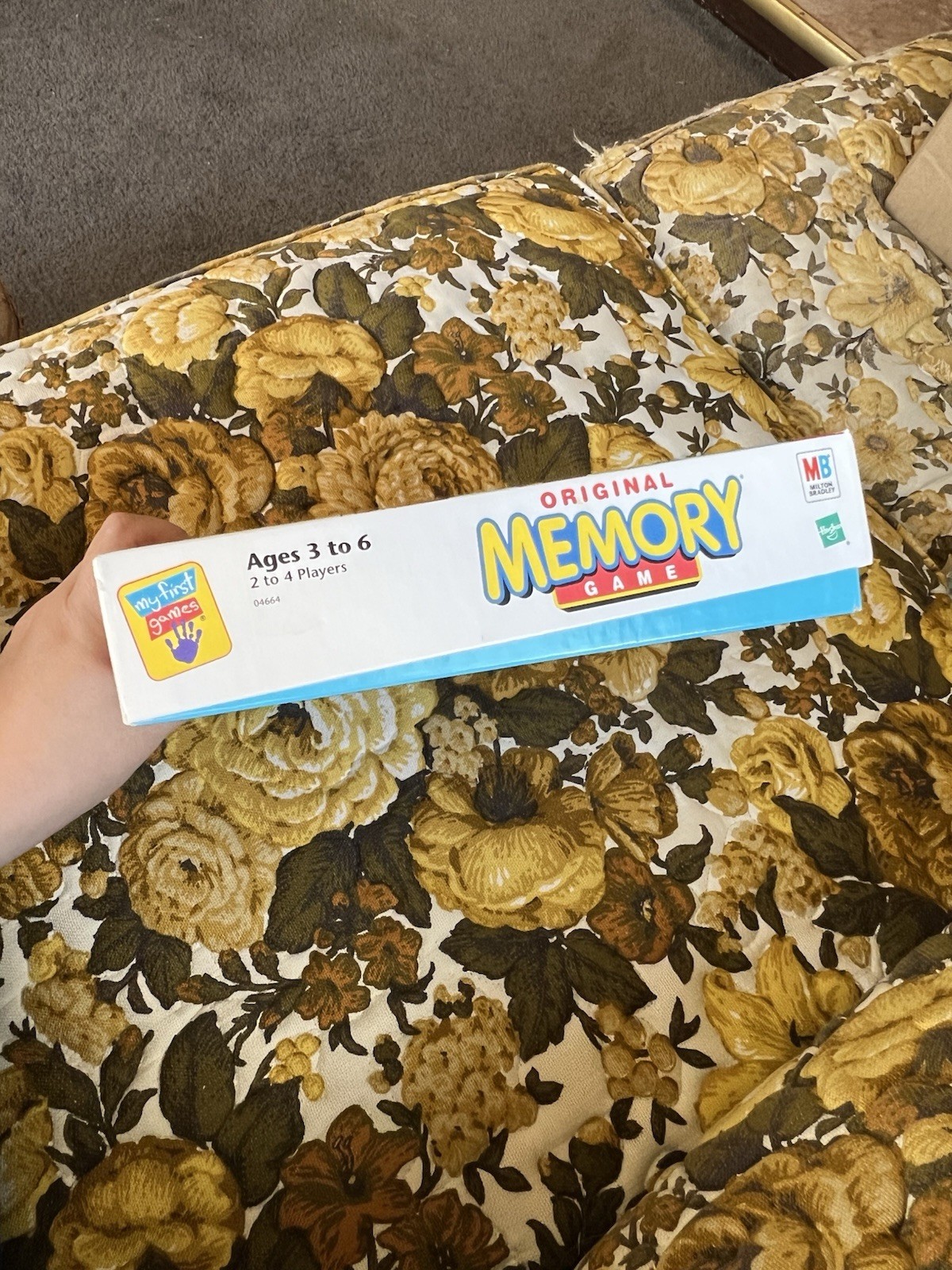 Vintage Original Memory Game by Milton Bradley 2001 Edition