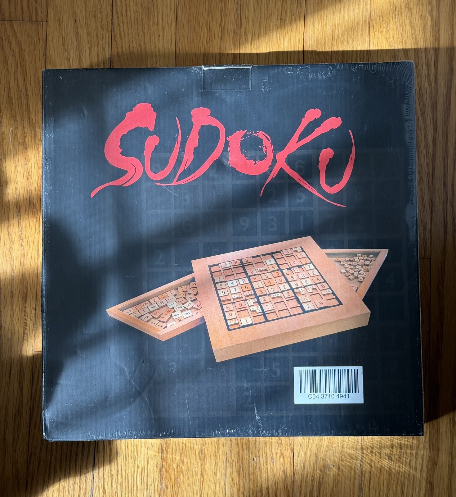 SUDOKU WOODEN GAME BOARD by Wood Expressions, Inc ~ NEW / SEALED Numbers Puzzle