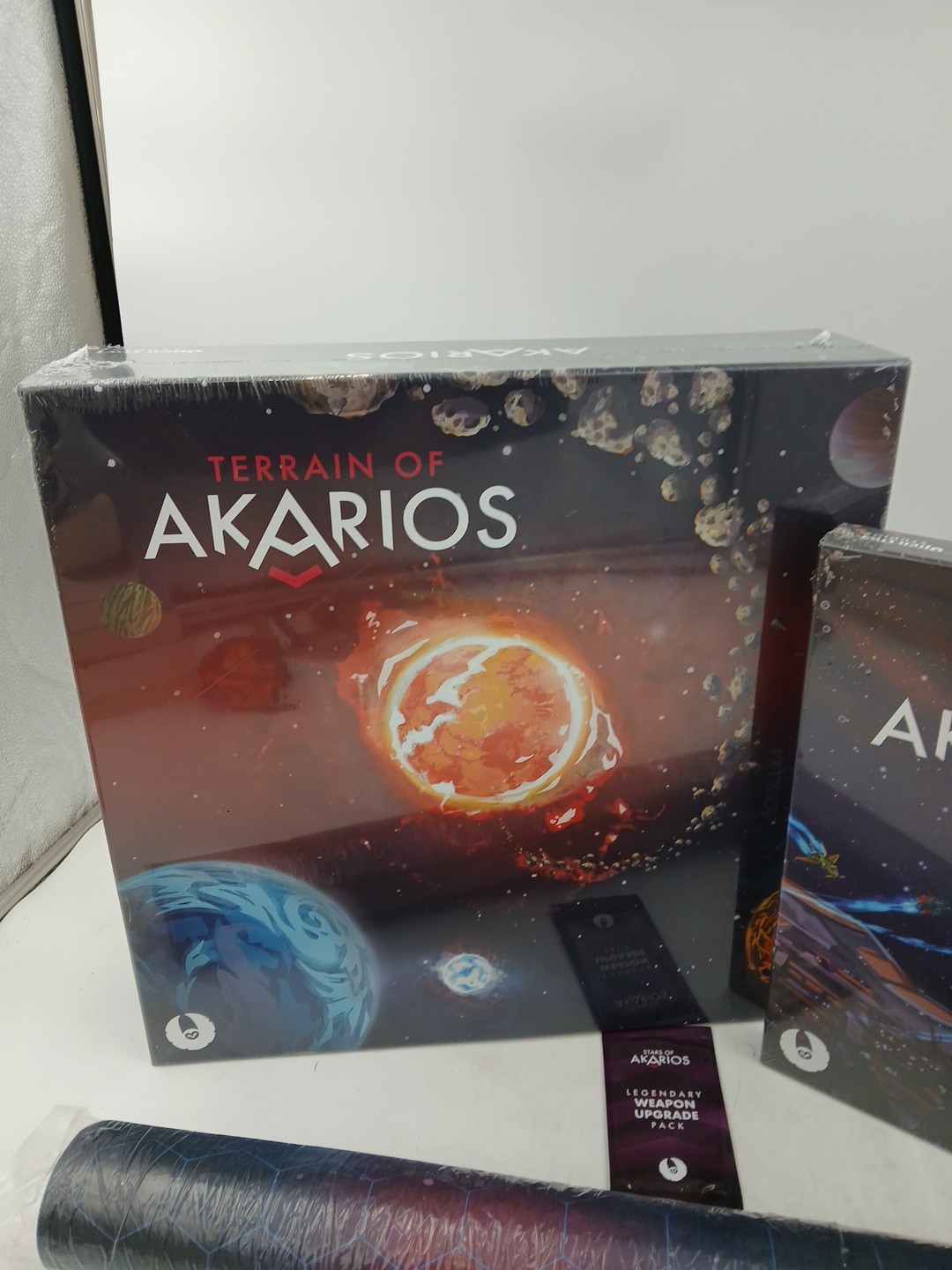 Terrain Of Akarios With Battles of Akarios and Stars of Skarios Weapon and Mat