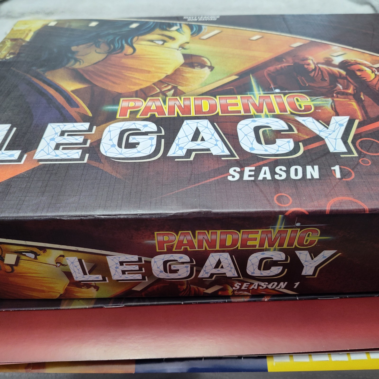 Pandemic: Legacy, Season 1, Z-Man Board Game Red Edition- EUC