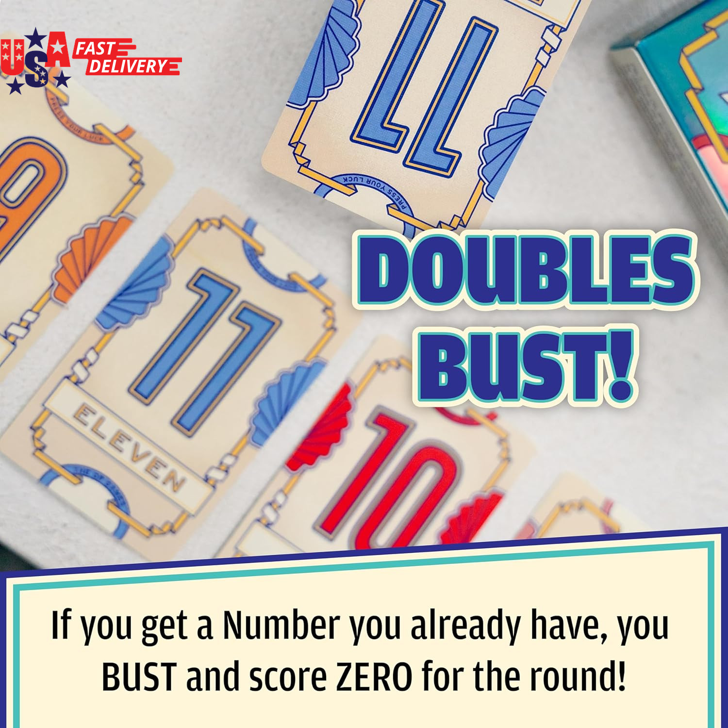 Flip 7, the Ultimate Blend of Press Your Luck & Strategy, Fast-Paced Addictive C