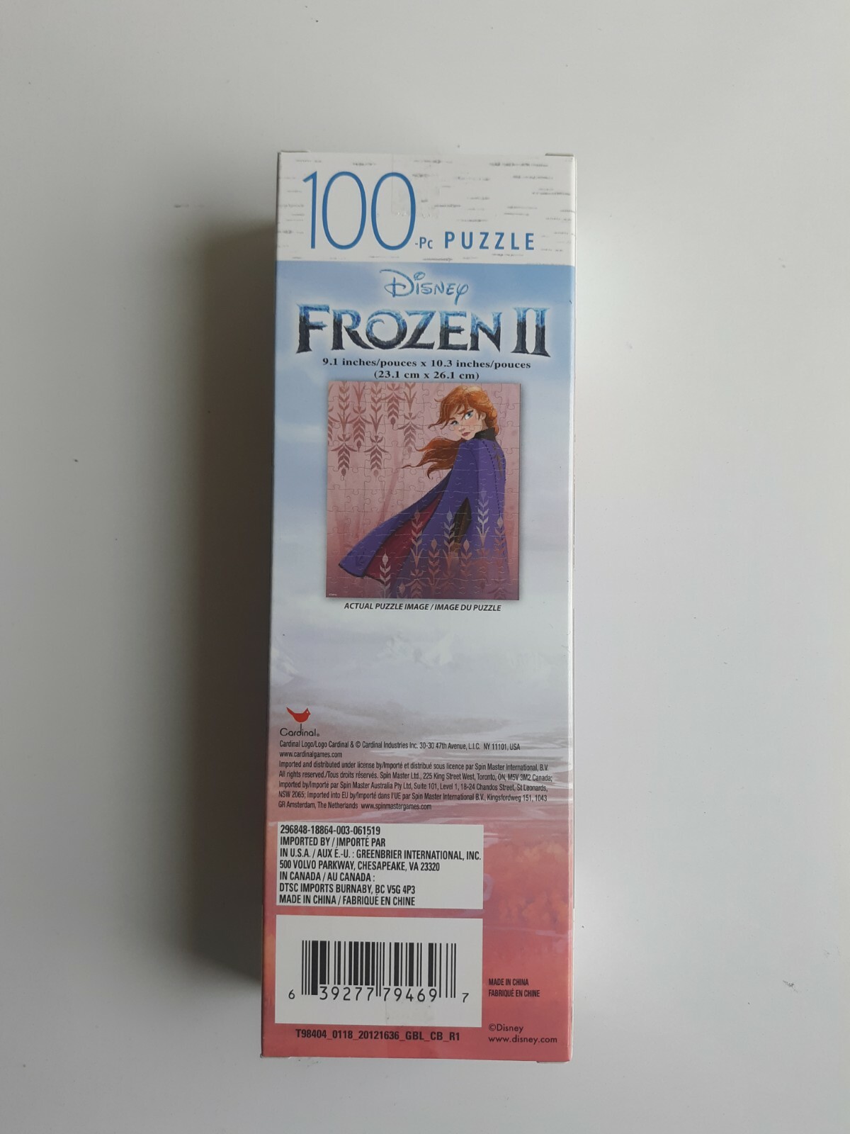 Cardinal Disney Frozen 2 marble frenzy game Bundle with Puzzles