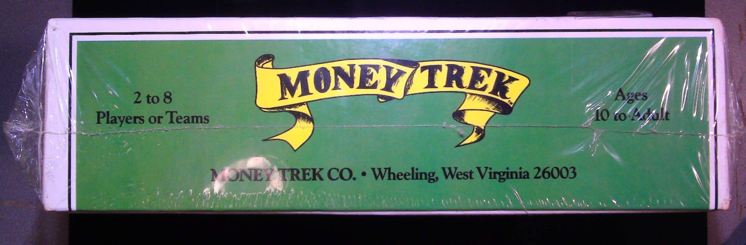 MONEY TREK CO Board Game 1987 First Edition Sealed Finance Strategy Family RARE