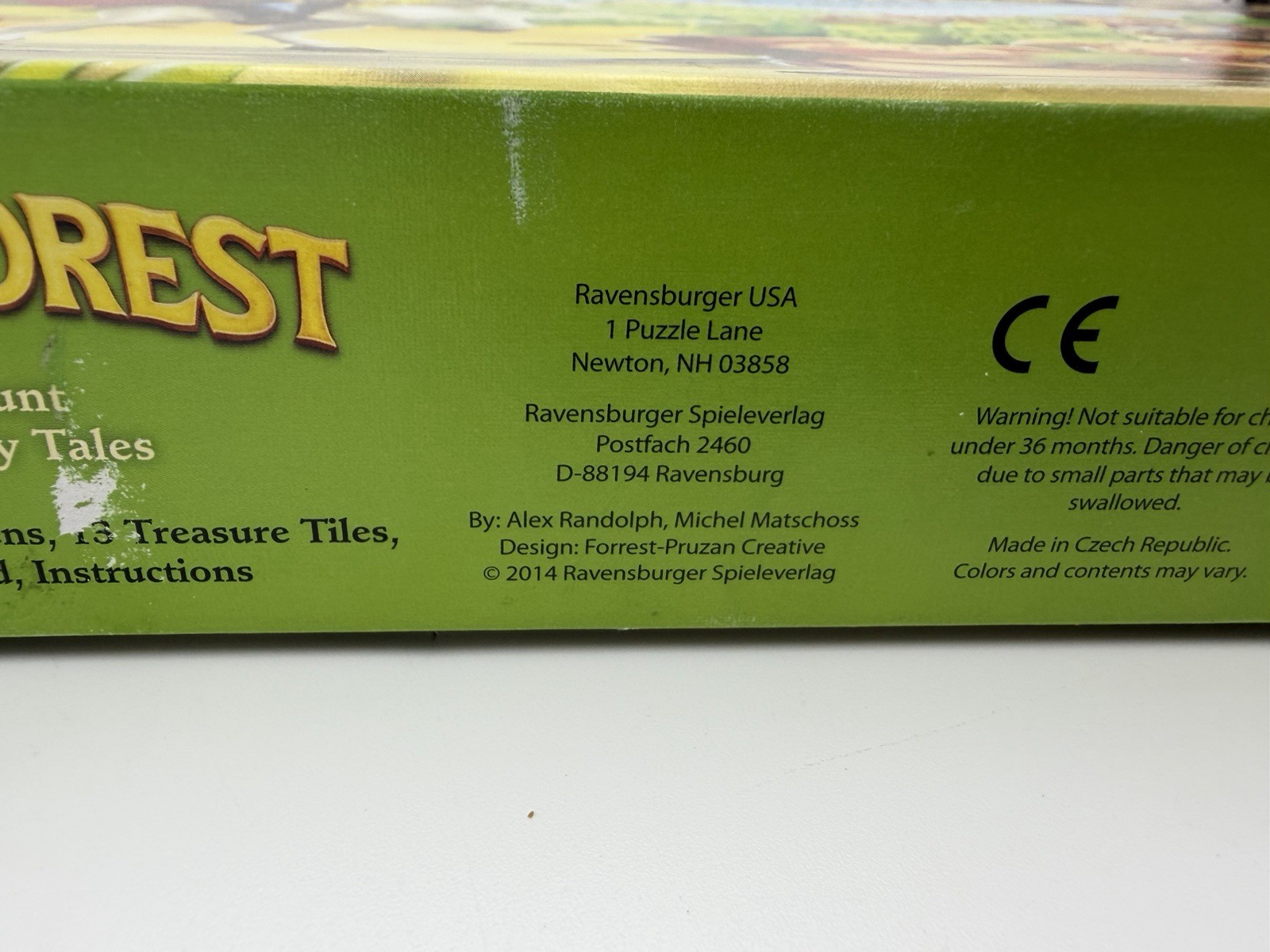 Enchanted Forest Board Game – Ravensburger (2014) – Complete / Board Repaired
