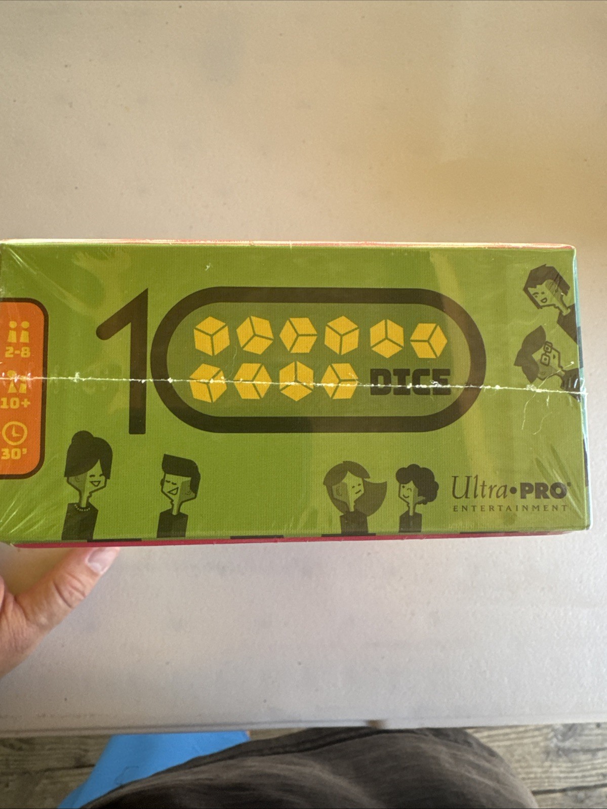 Ultra Pro Entertainment 10 Dice Board Game New Sealed Word Party Game