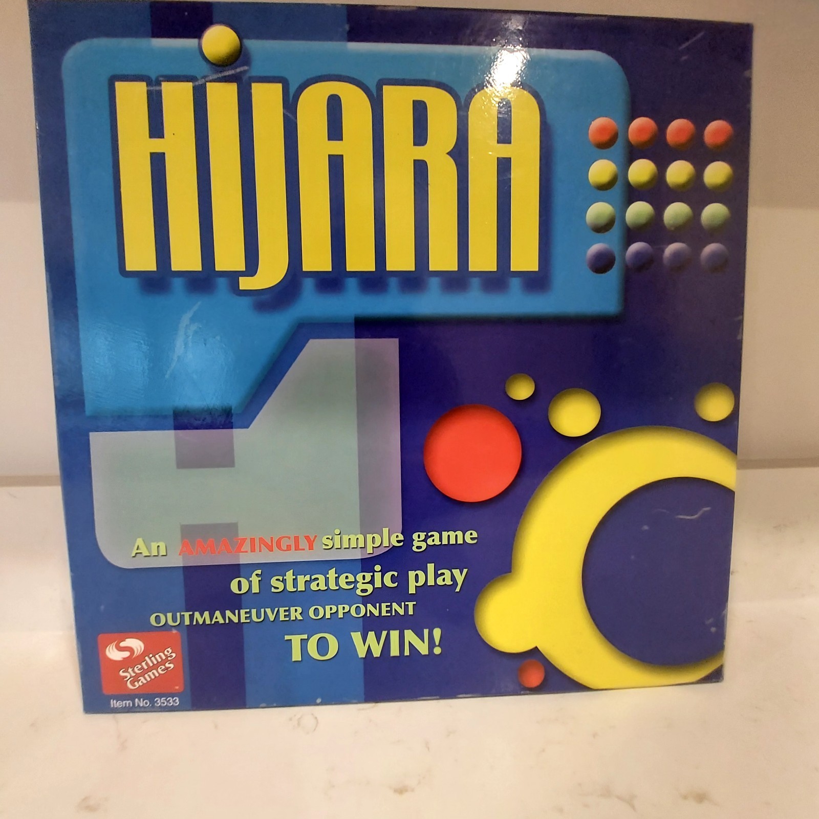 Hijara: Strategy Game By Sterling Games 2003 Sunnywood NO. 3533 Preowned GC.