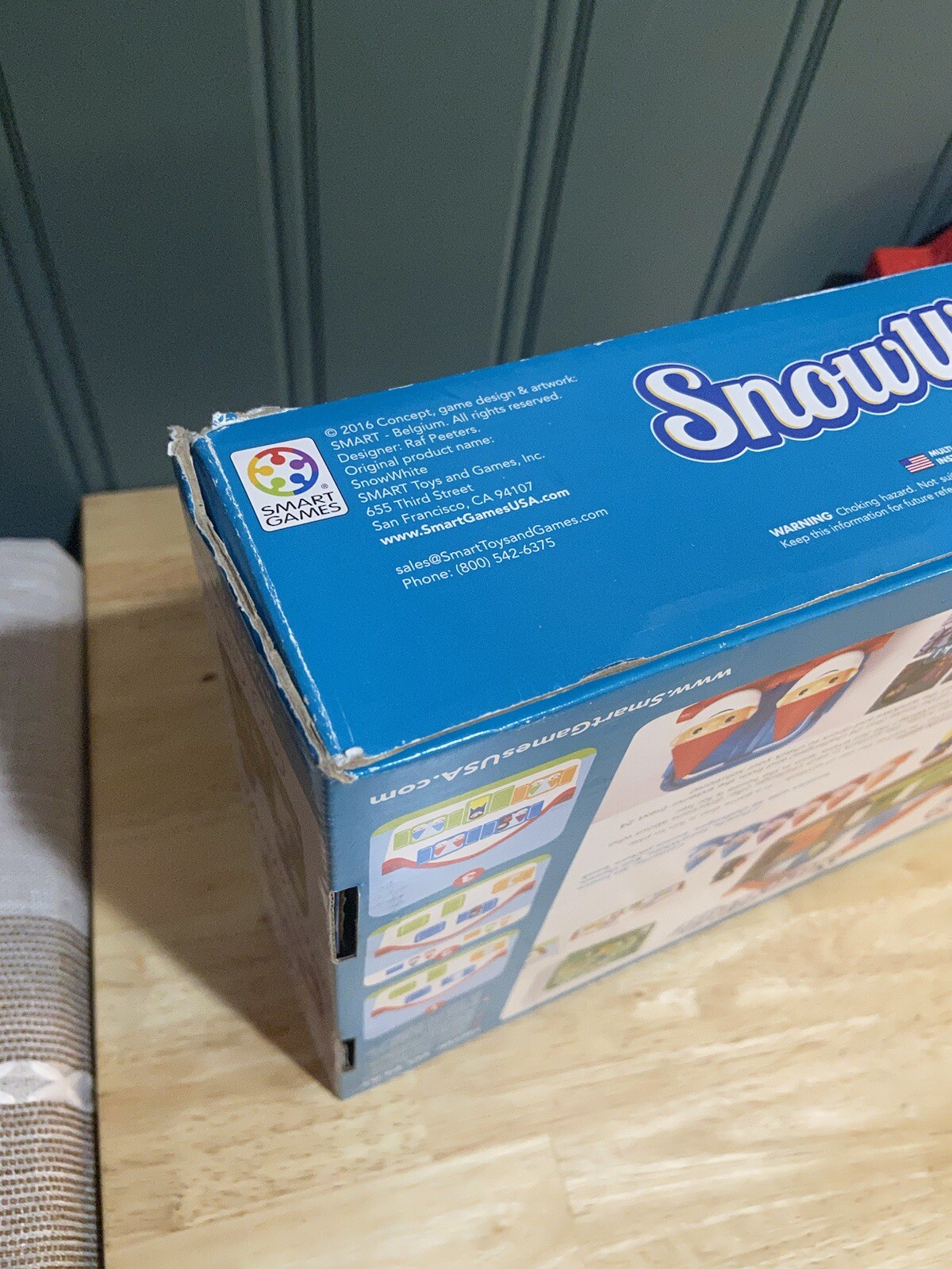 Snow White Deluxe Puzzle Game Smart Games, 4-7 years, 1 player, 48 challenges
