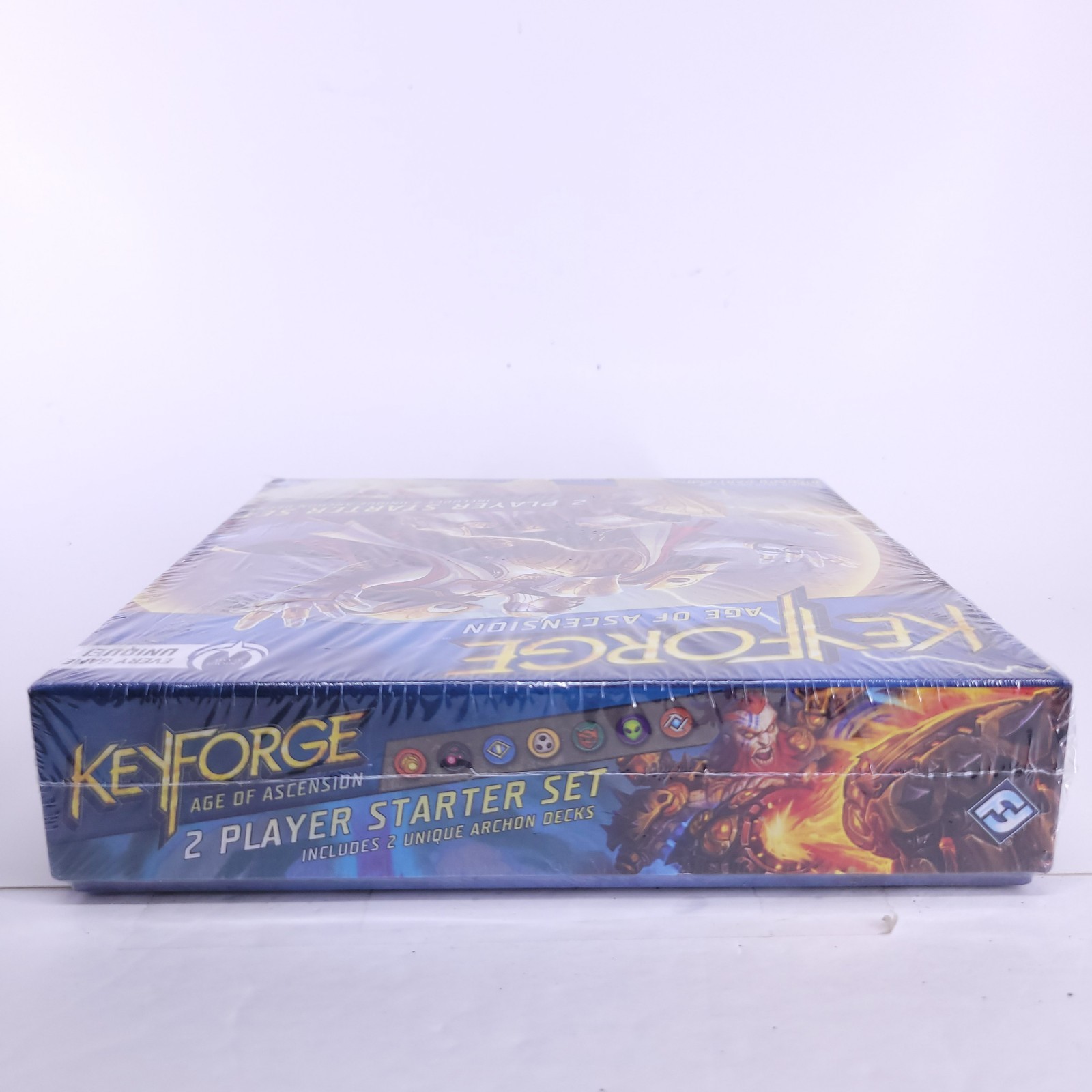 KeyForge: Age of Ascension Two-Player Starter Set 2 Playmats 2 Booster Decks NEW