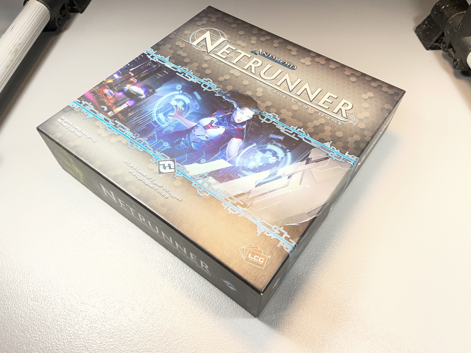Android Netrunner Card Game, Pre Owned Complete, Richard Garfield