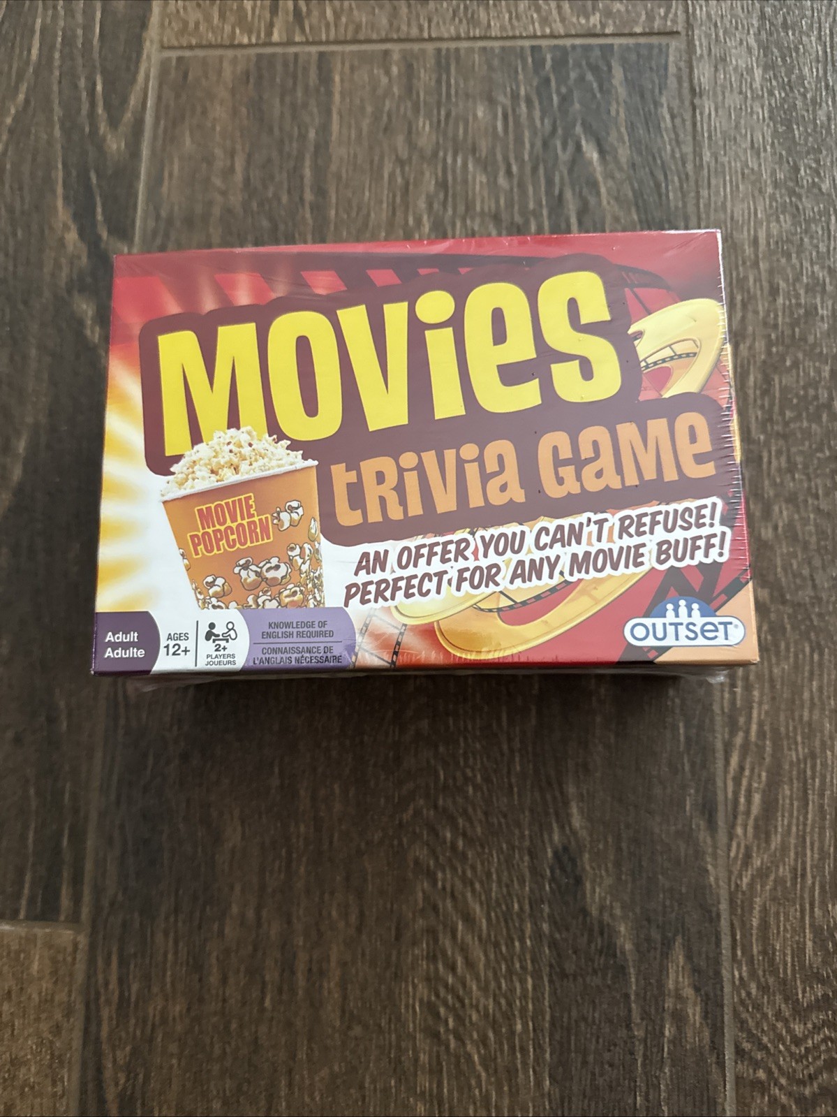 Brand New Sealed Outset Media Boardgame Movies Trivia Game