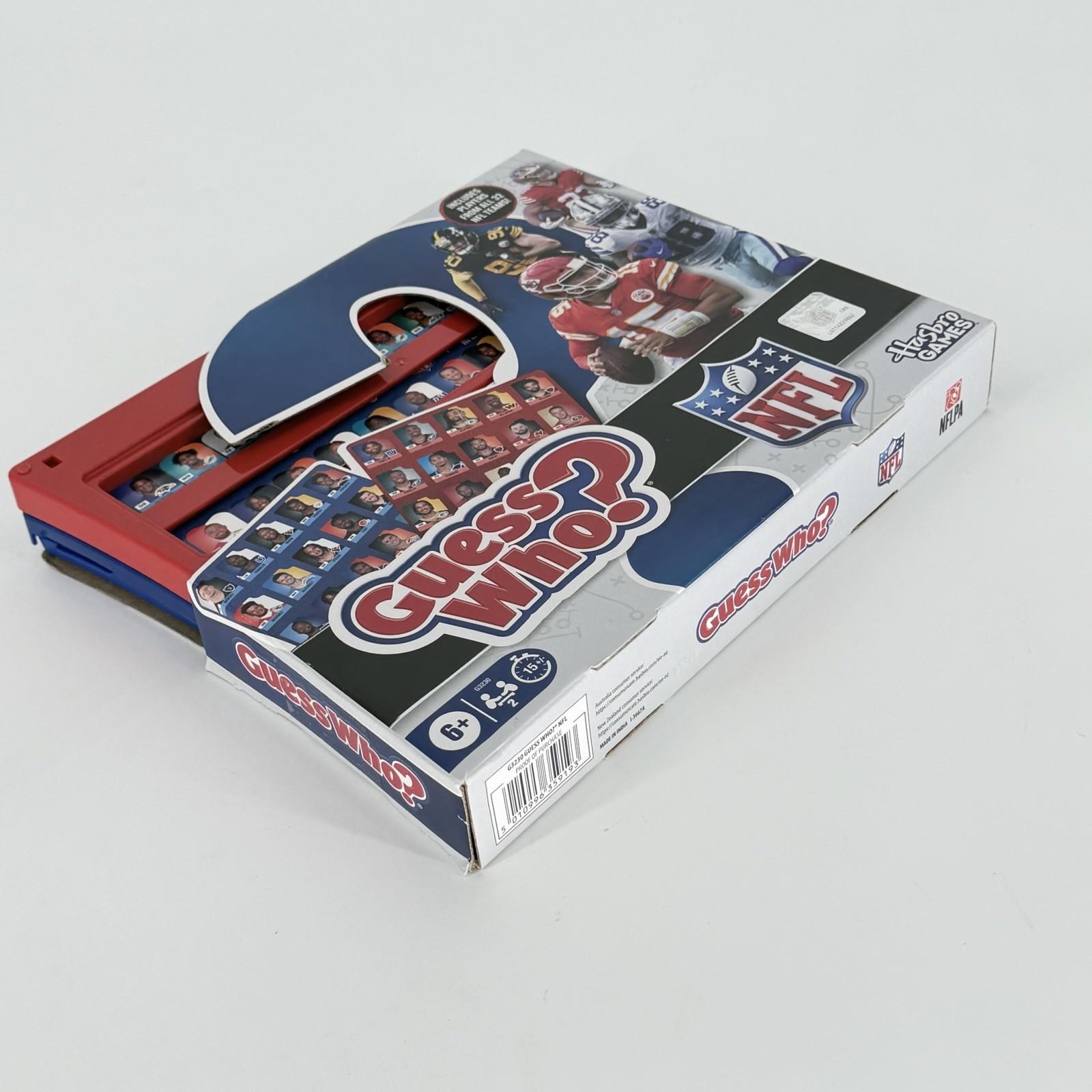 Hasbro Guess Who? NFL Edition Board Game New Complete Family Game Ages 6+