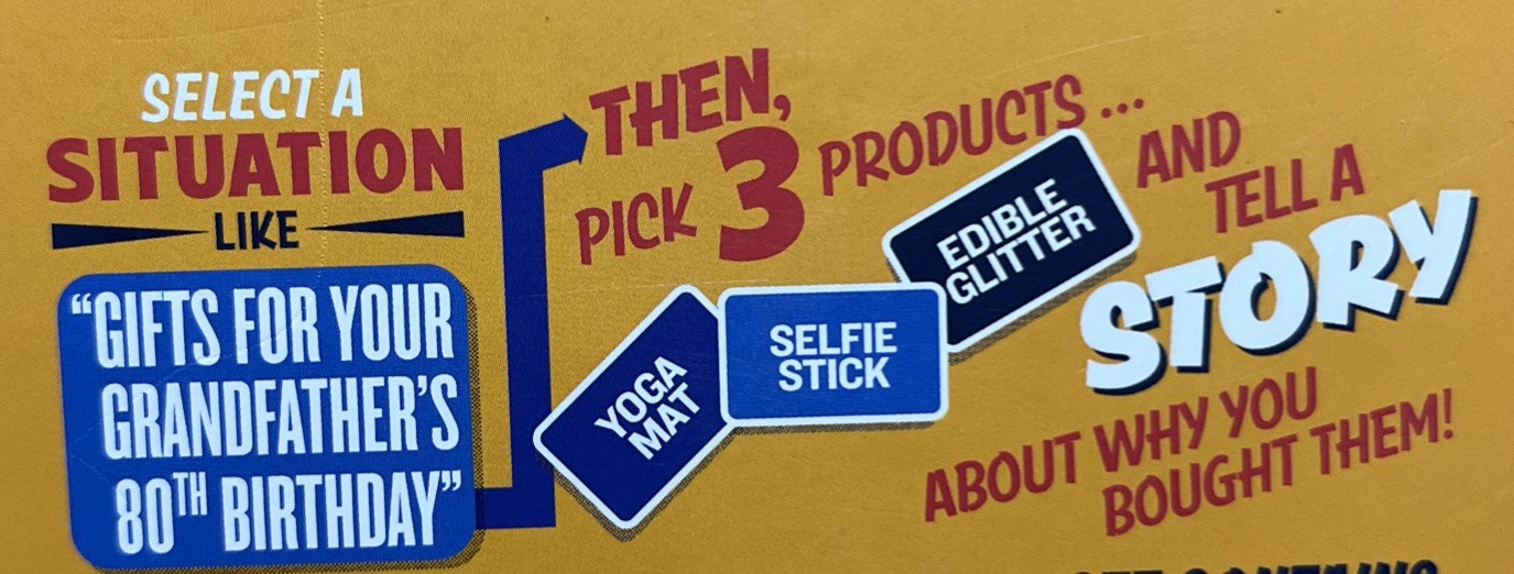 Bought Red Handed |The Outrageous Story-Telling Game Let Your Imagination Win!!