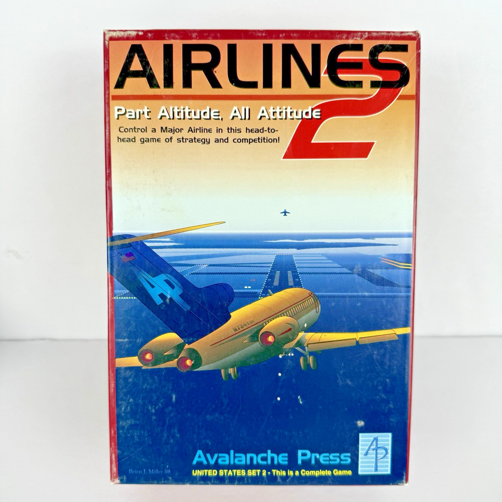 Airlines 2 United States – COMPLETE – Avalanche Press 1998 – 220 Cards