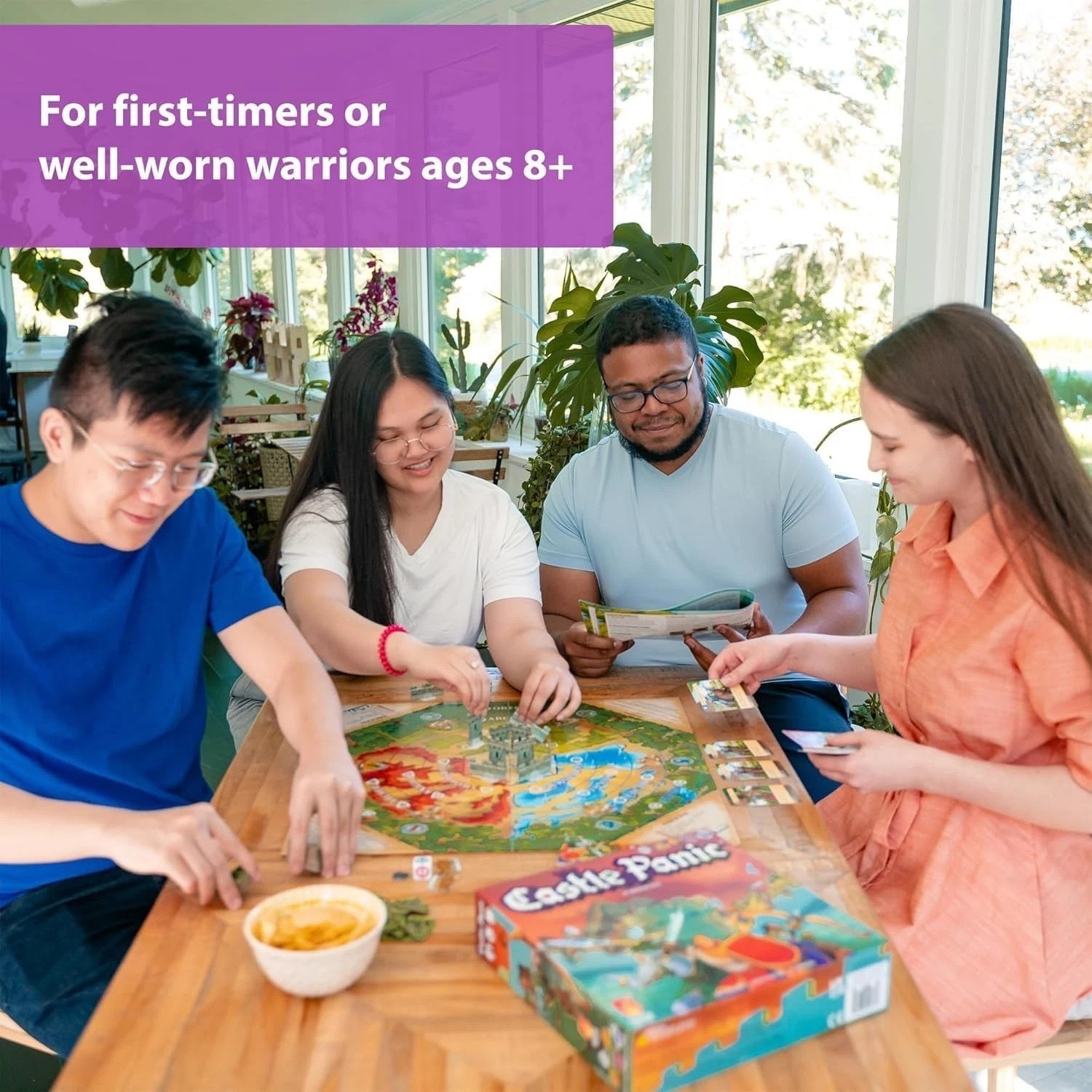 Castle Panic 2nd Edition | Thrilling Cooperative Game for Ages 8+ | 45 Min Play