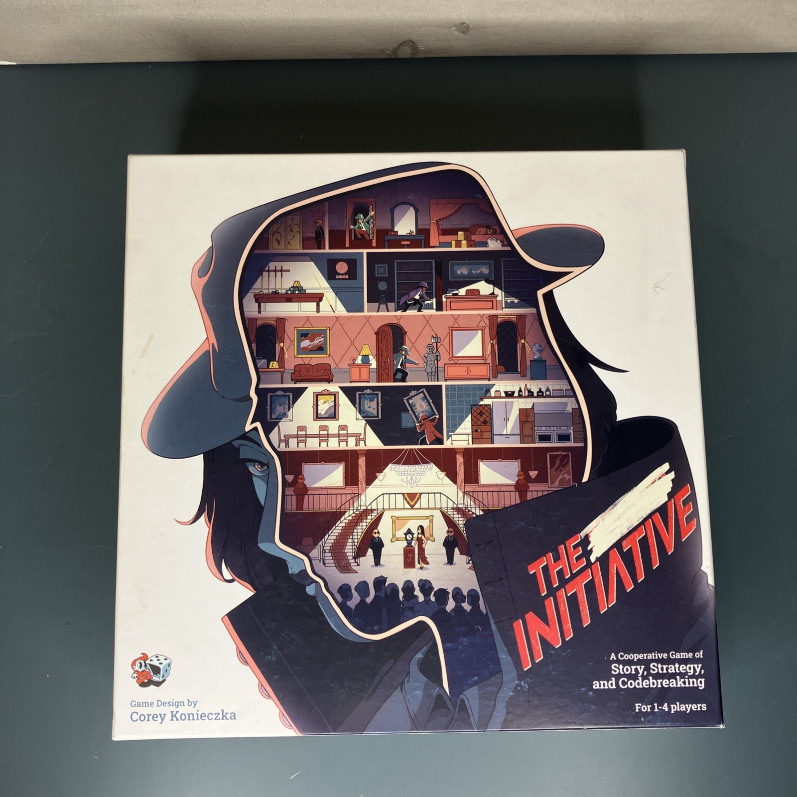 The Initiative Cooperative Codebreaking Board Game Complete